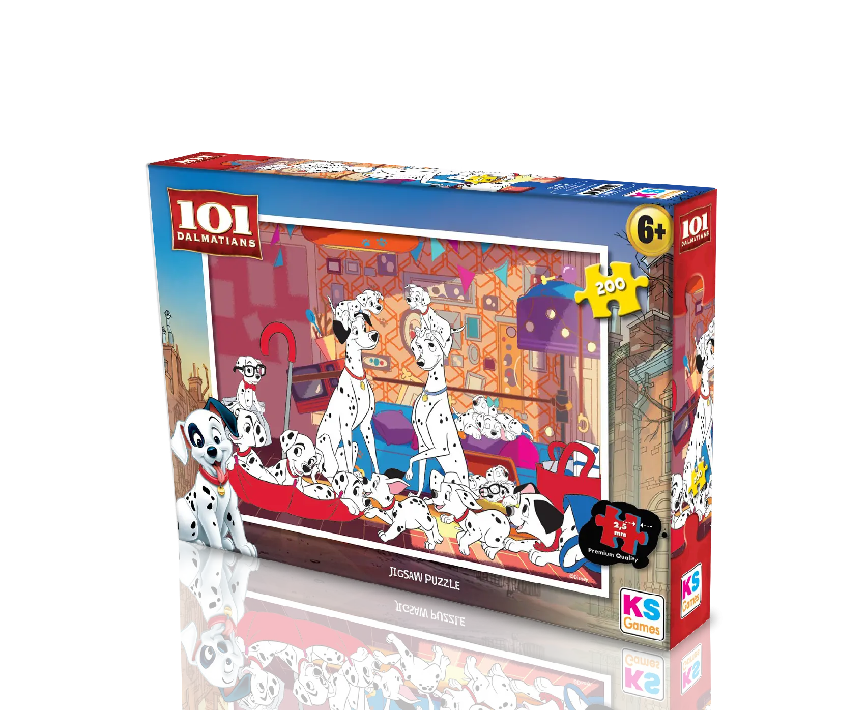101 Dalmatian 200 Parça Puzzle
