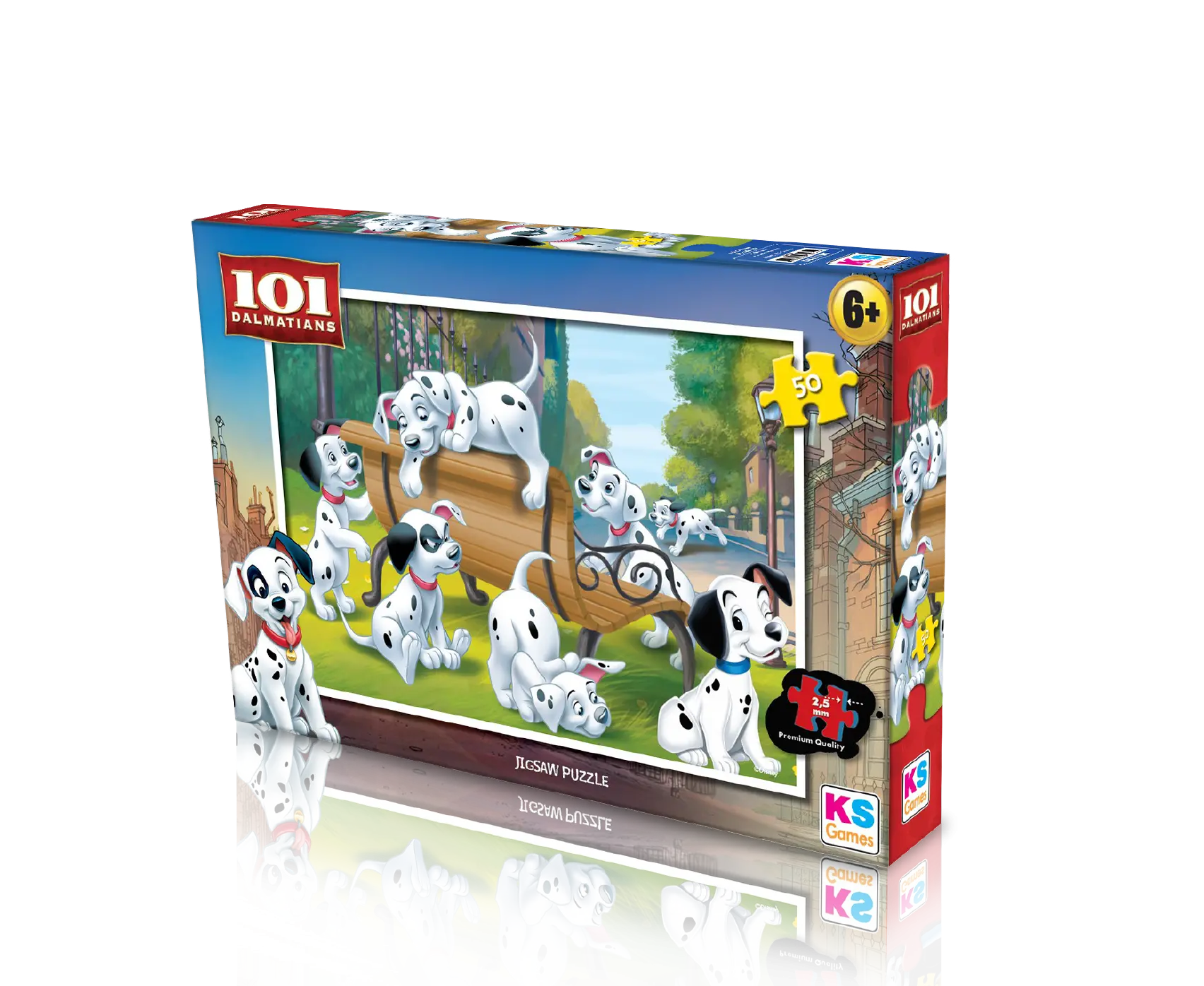 101 Dalmatian 50 Parça Puzzle