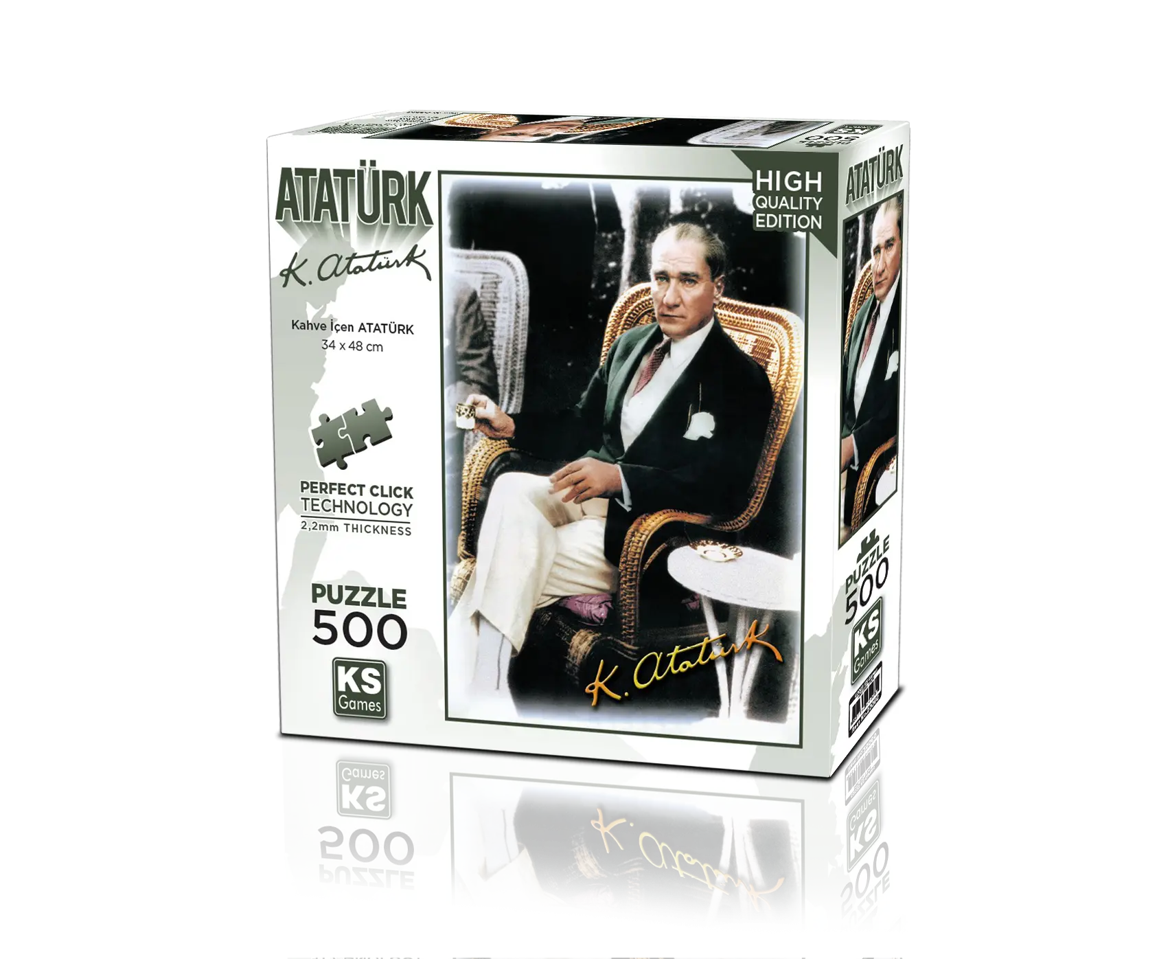 Kahve İçen Atatürk I
