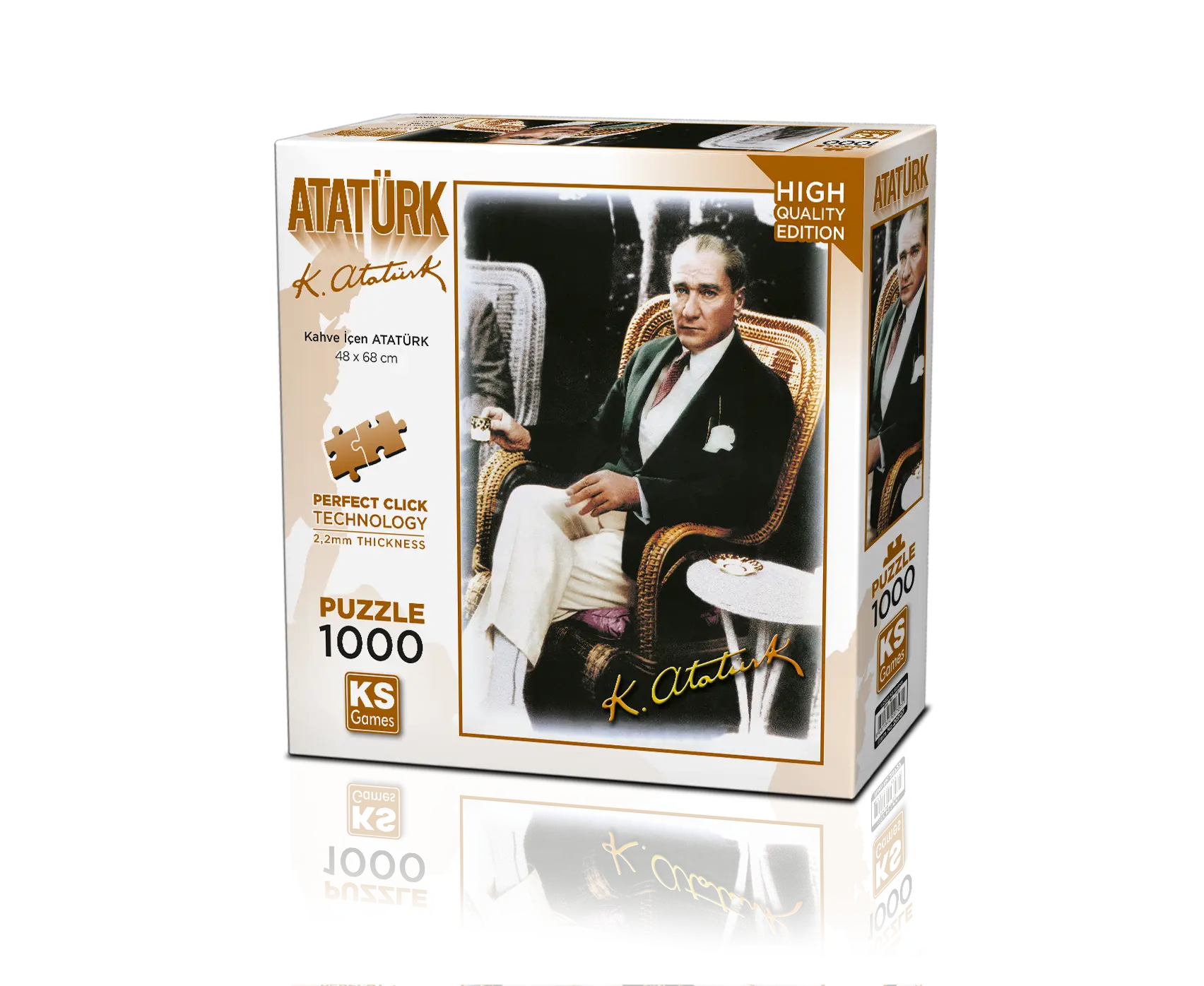Kahve İçen Atatürk