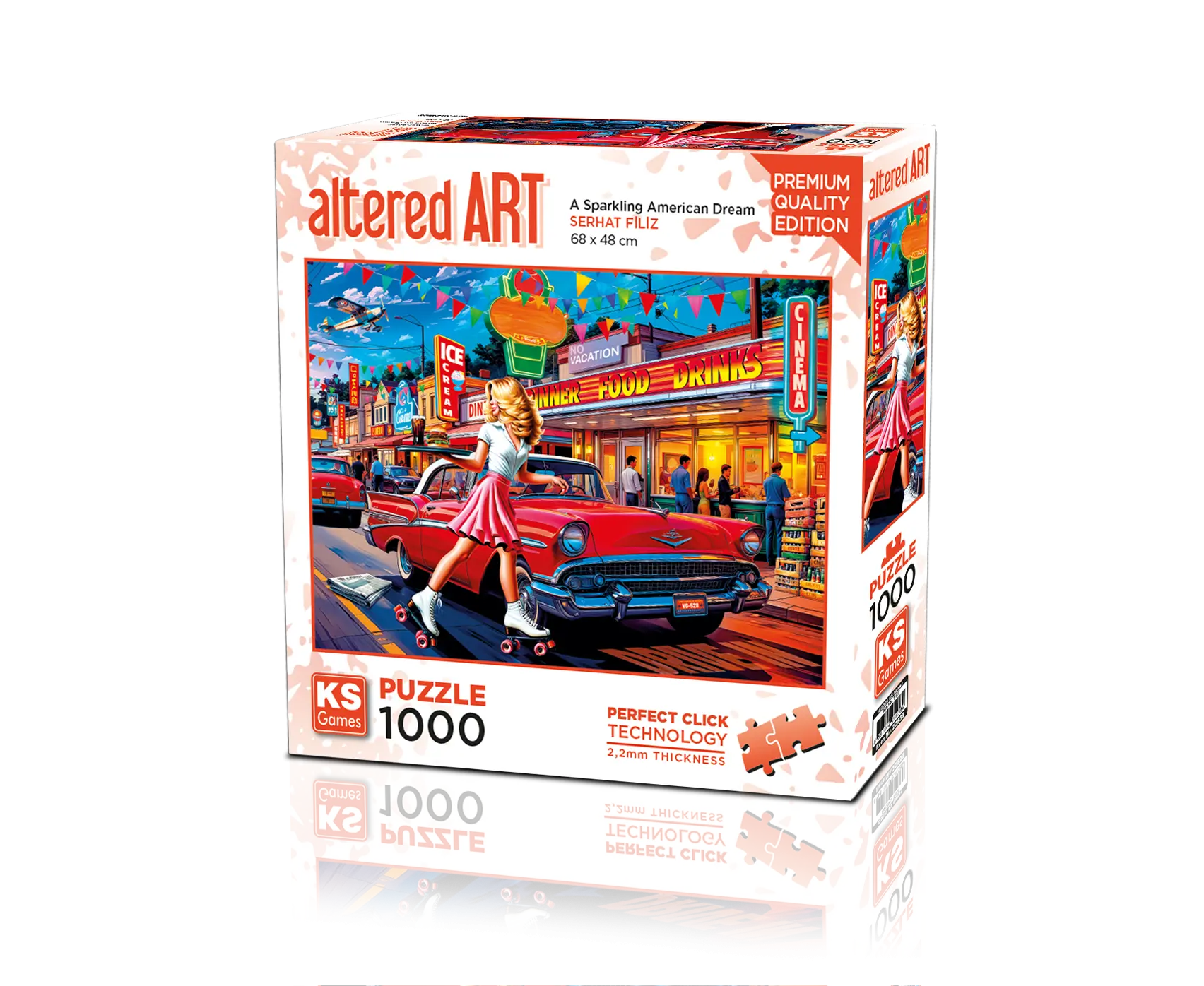 A Sparkling American Dream 1000 Parça Puzzle