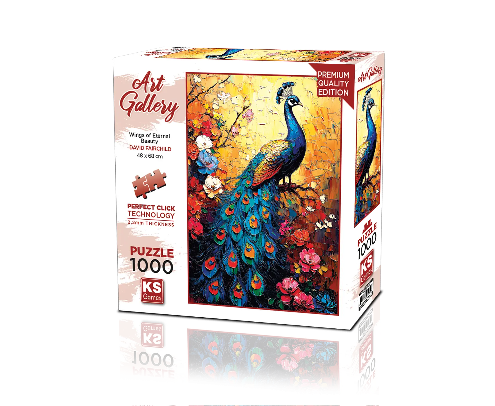 Wings of Eternal Beauty 1000 Parça Puzzle