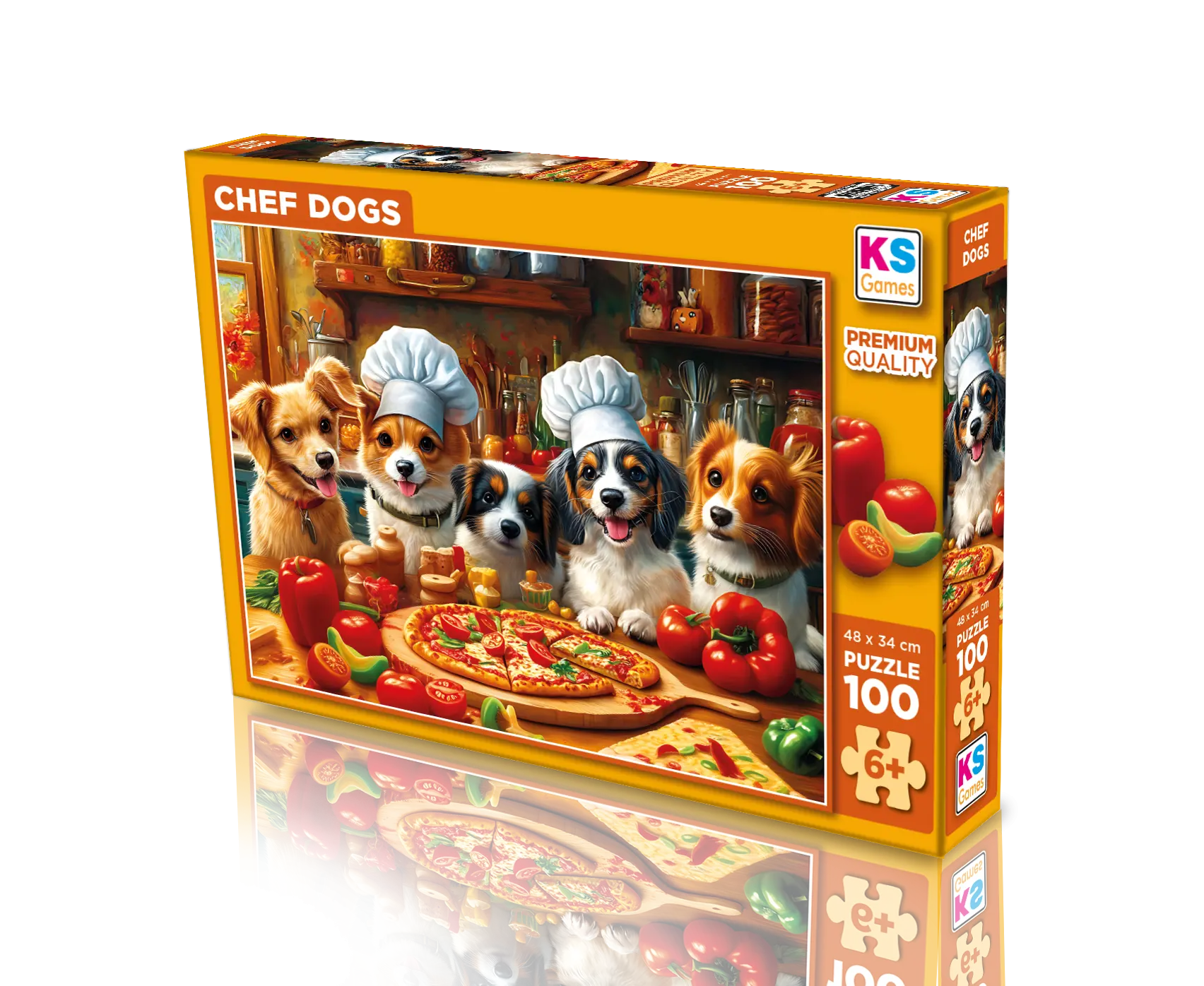 Chef Dogs 100 Parça