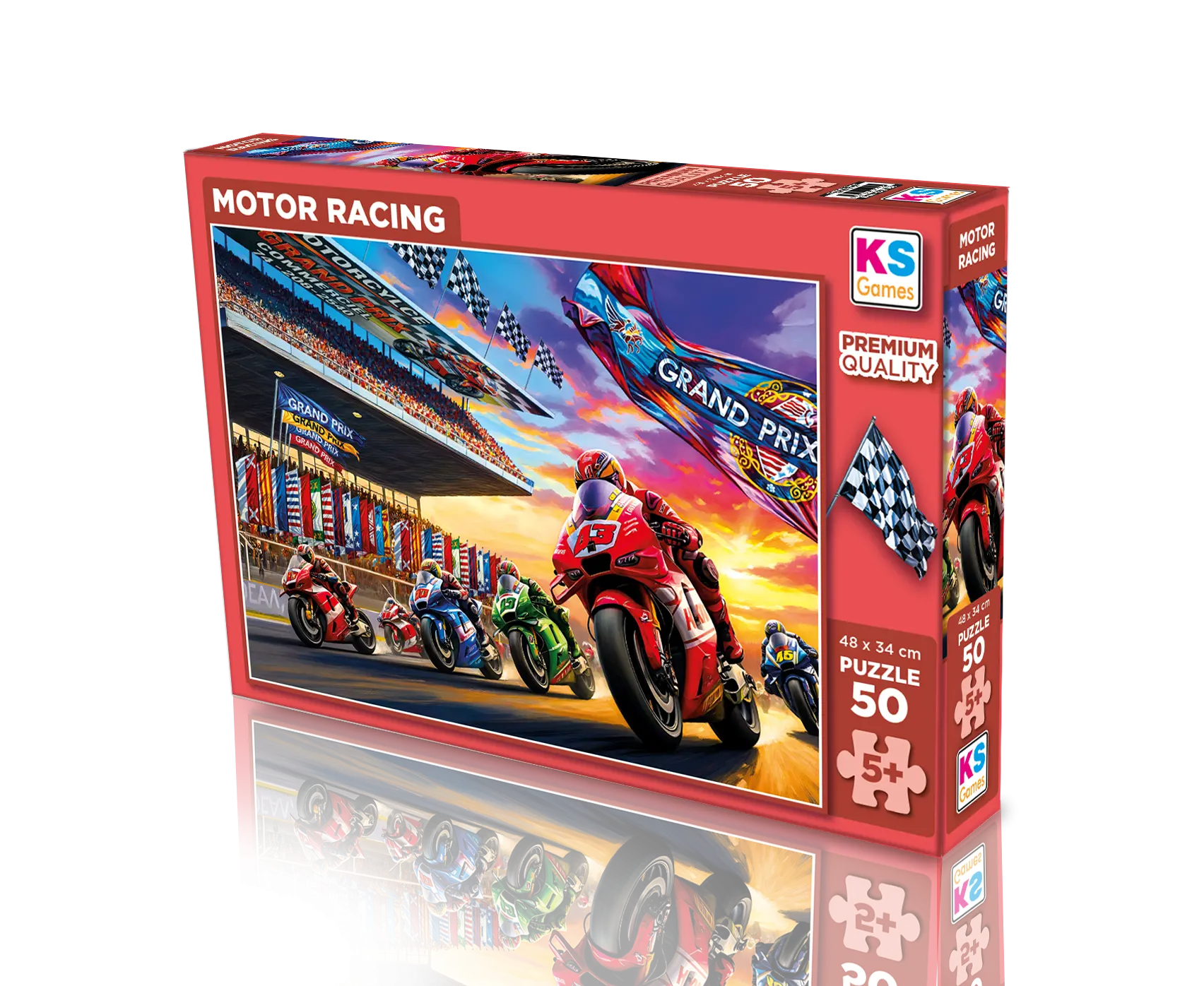 Motor Racing 50 Parça