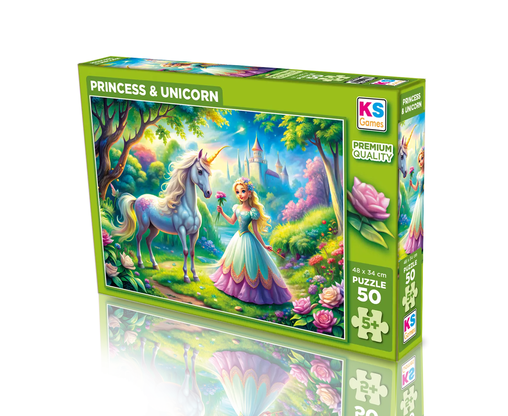 Princess&Unicorn 50 Parça