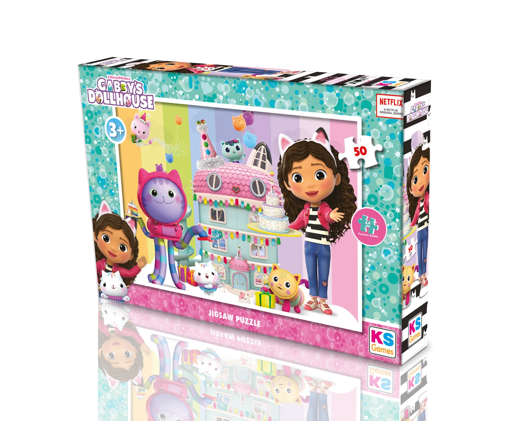 Gabby Dollhouse 50 Parça