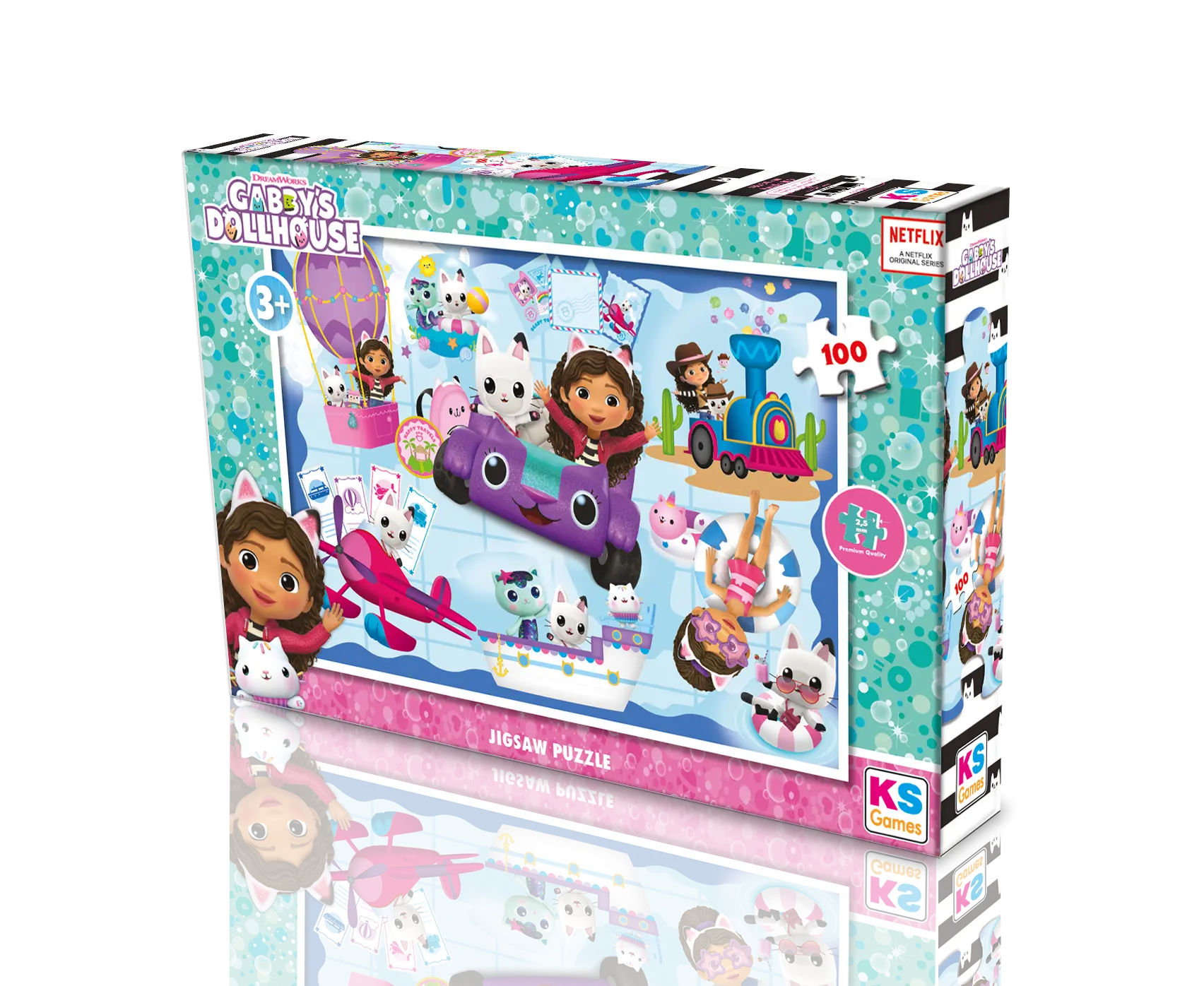 Gabby Dollhouse 100 Parça