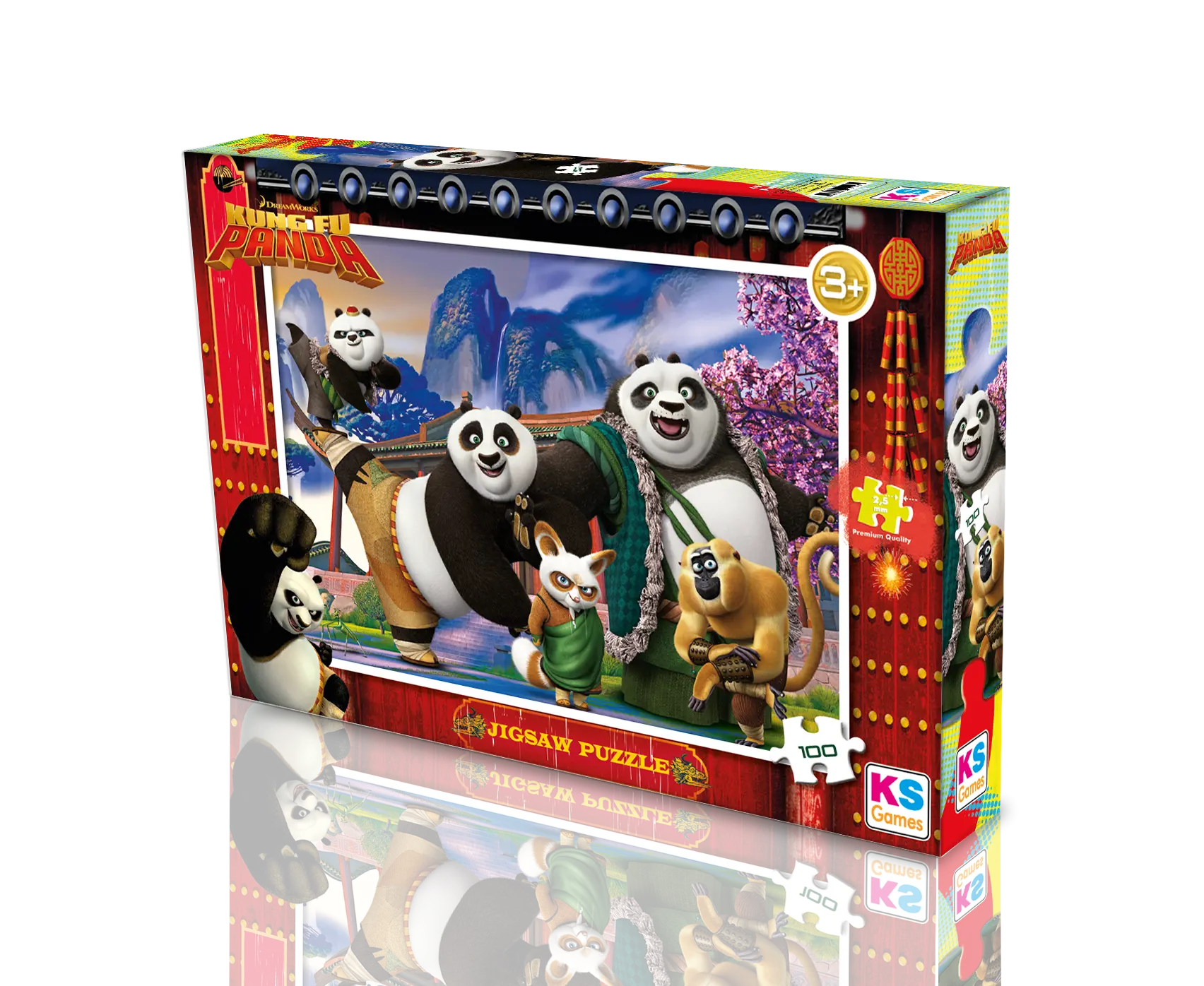 Kung Fu Panda 100 Parça Puzzle