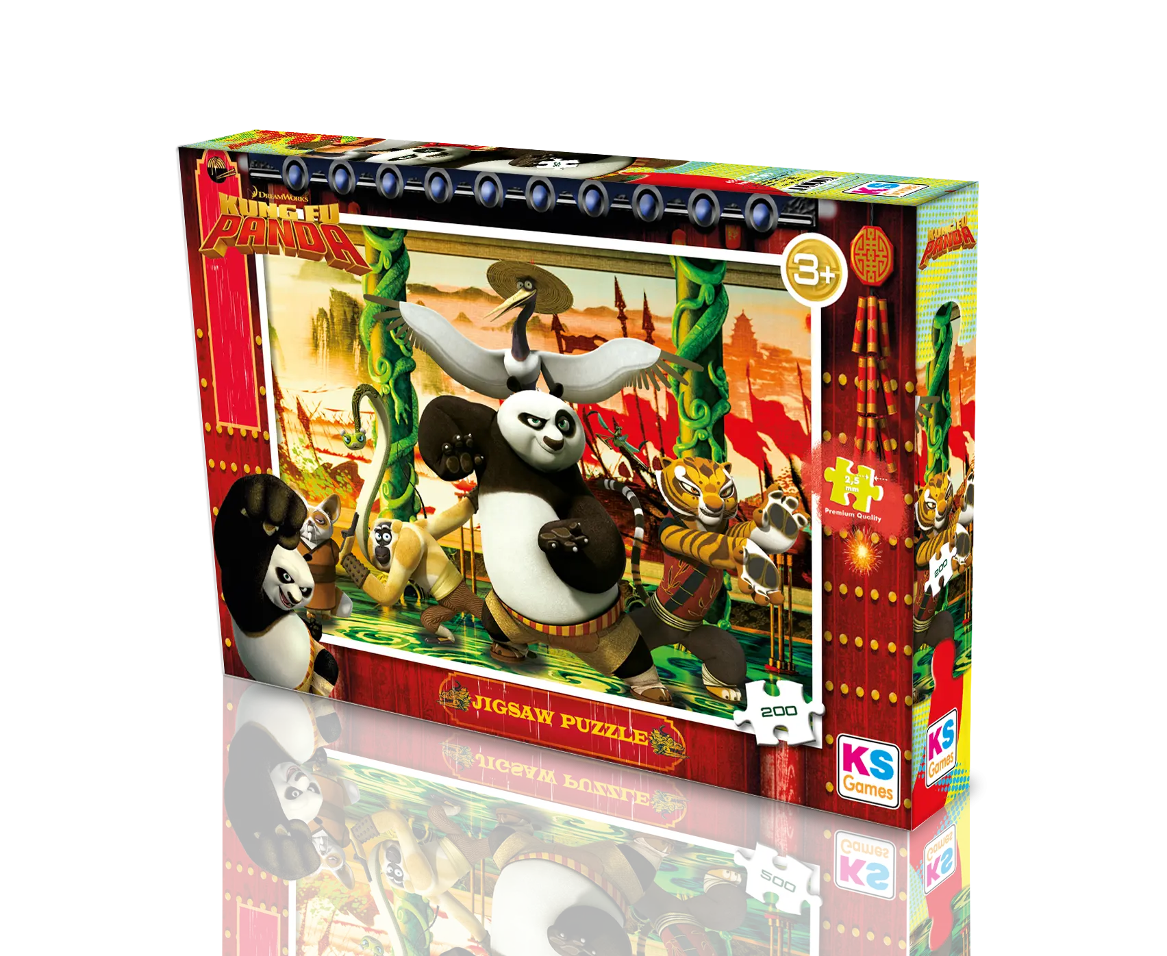 Kung Fu Panda 200 Parça Puzzle