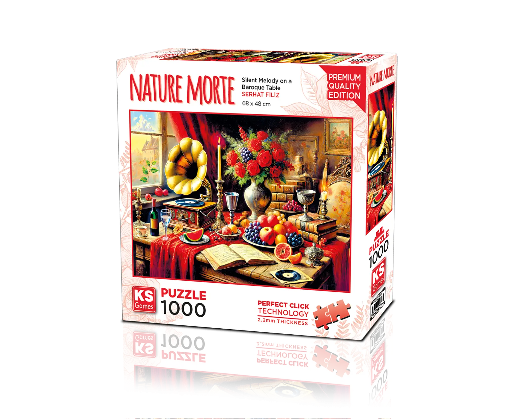 Silent Melody on a Baroque Table 1000 Parça Puzzle