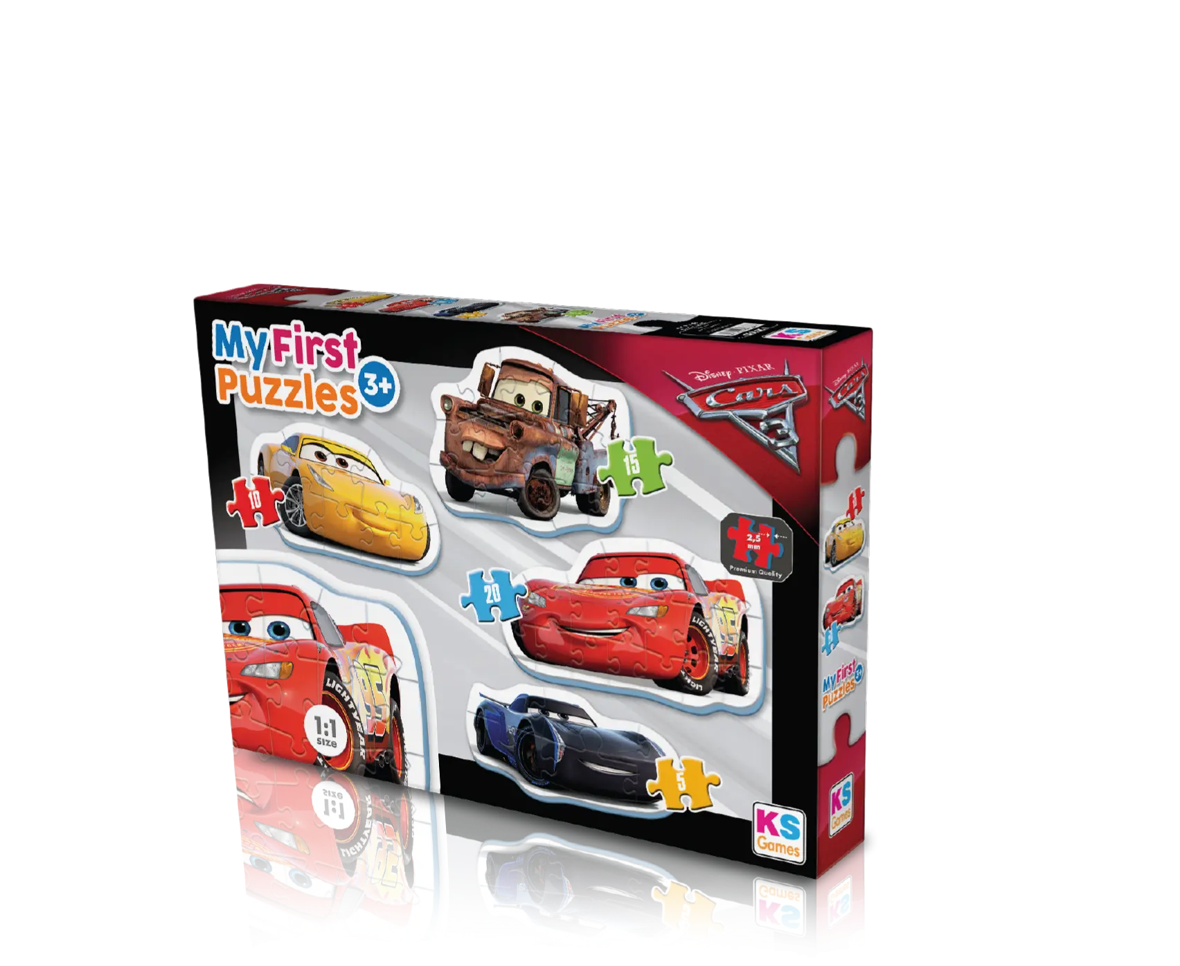 MyFirst CutOut Puzzles 4in1 Cars