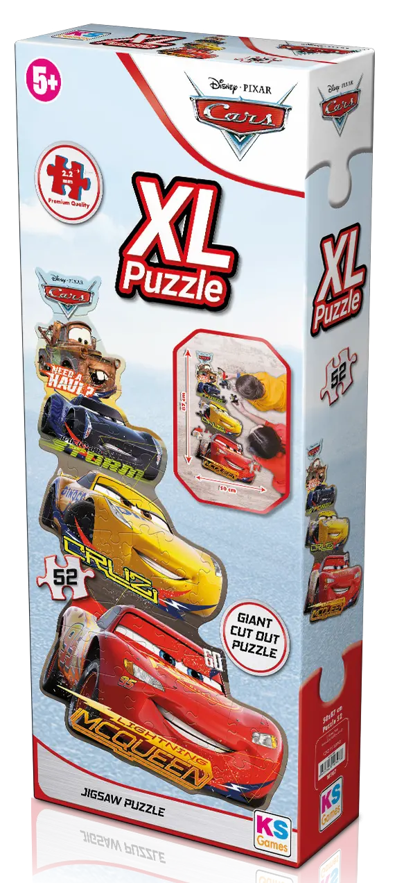 XL Puzzle Cars