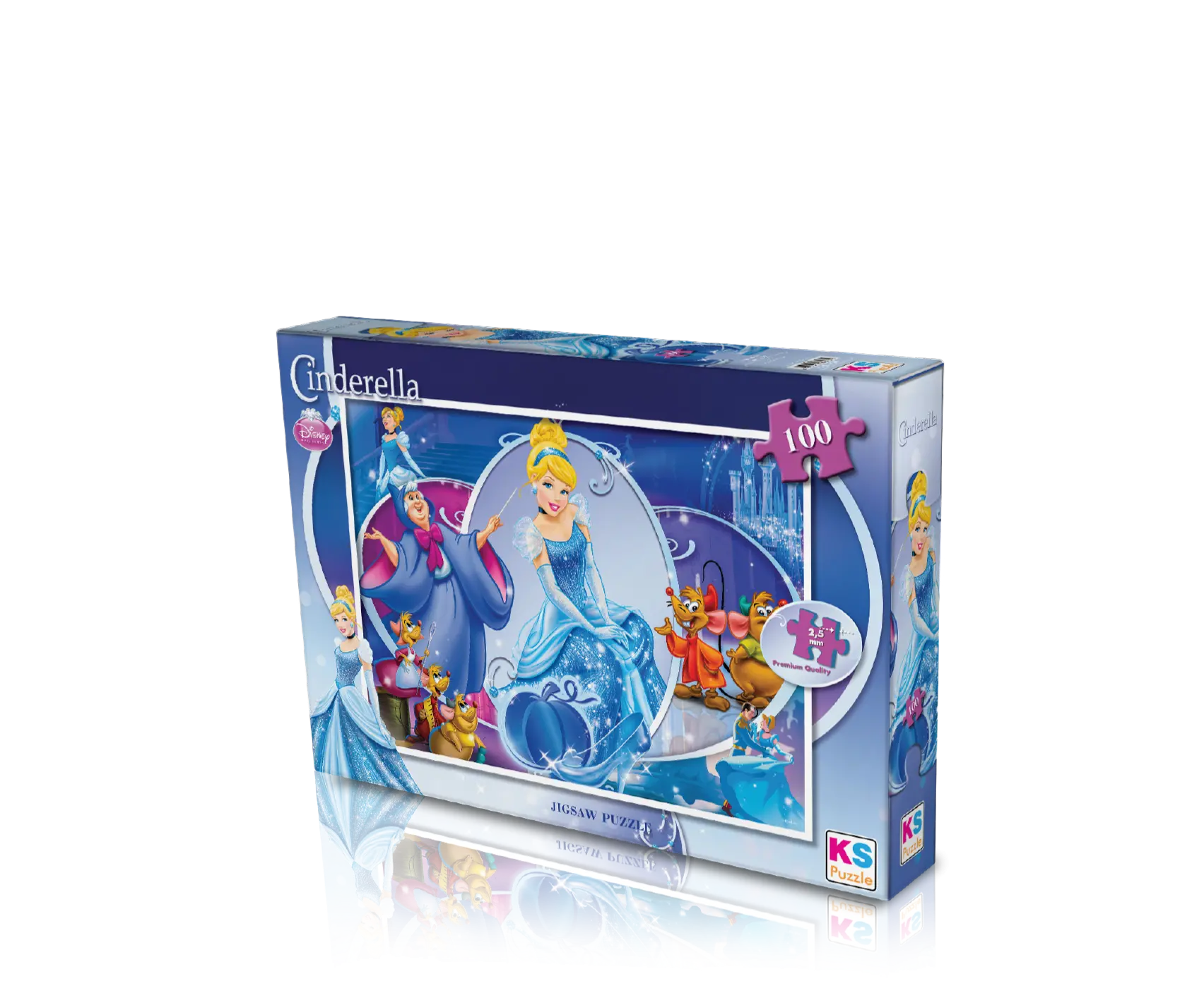 Cinderella 100 Parça Puzzle