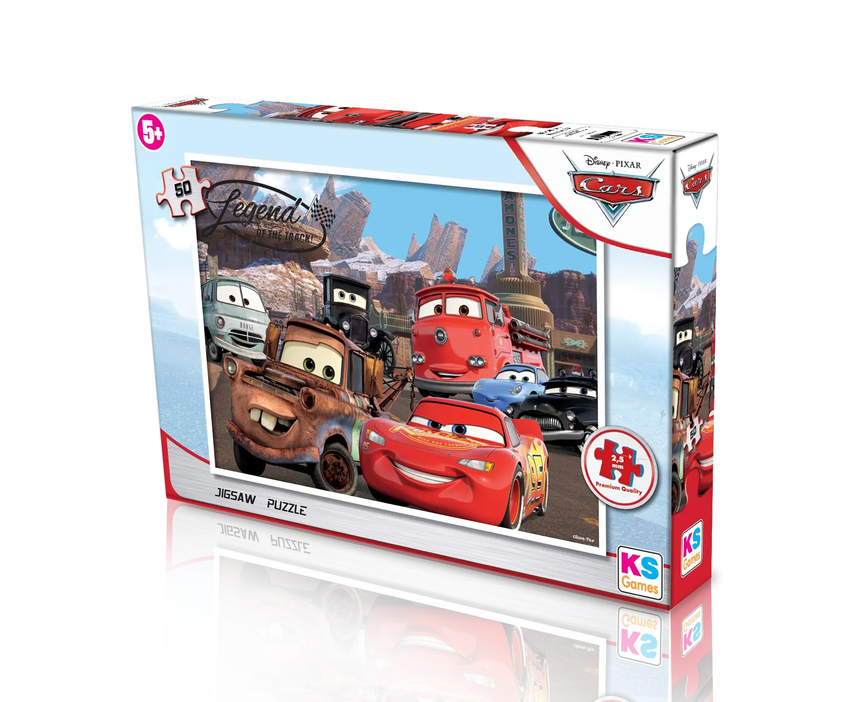Cars 50 Parça Puzzle -1