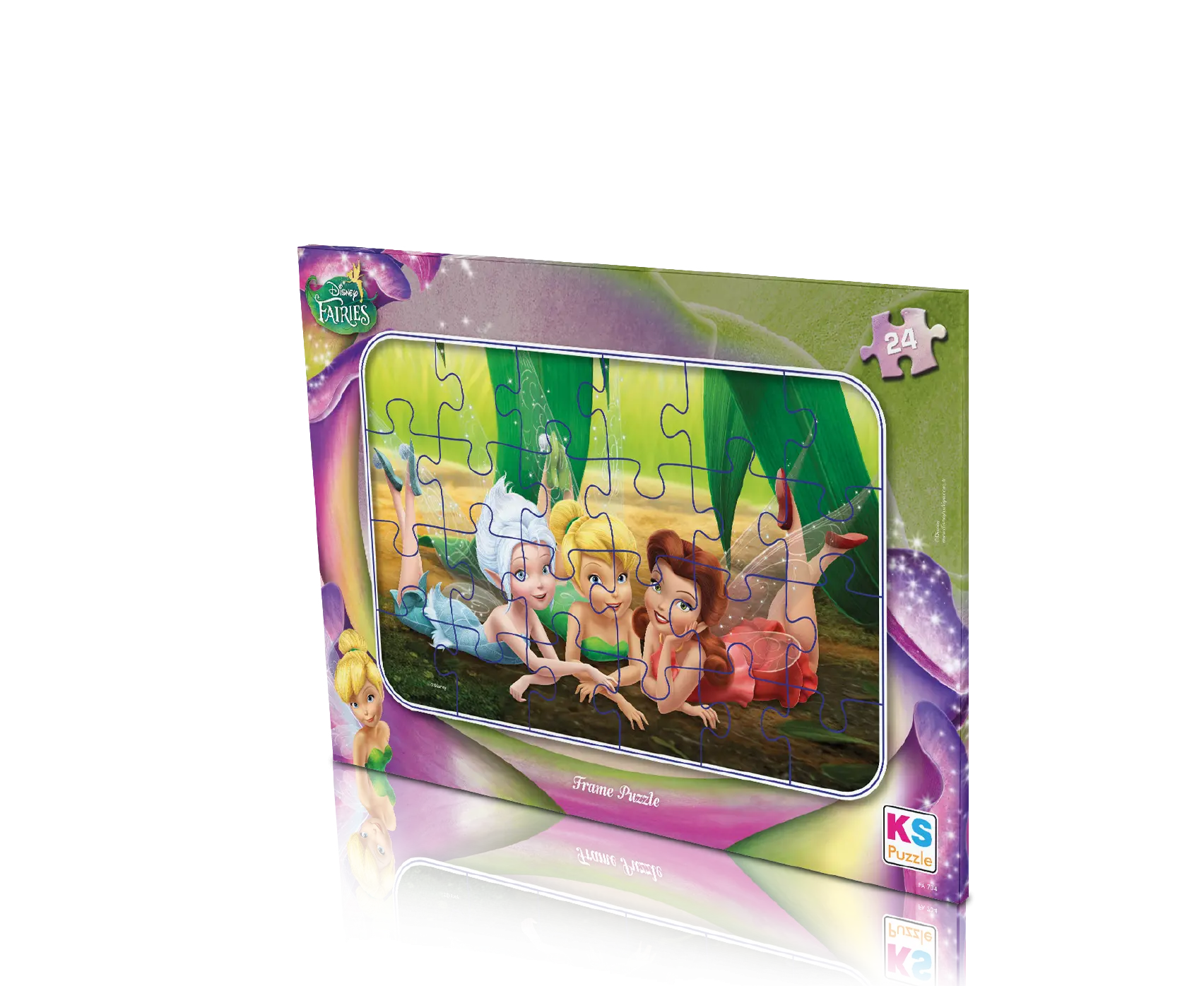 Fairies Frame Puzzle 24 Parça