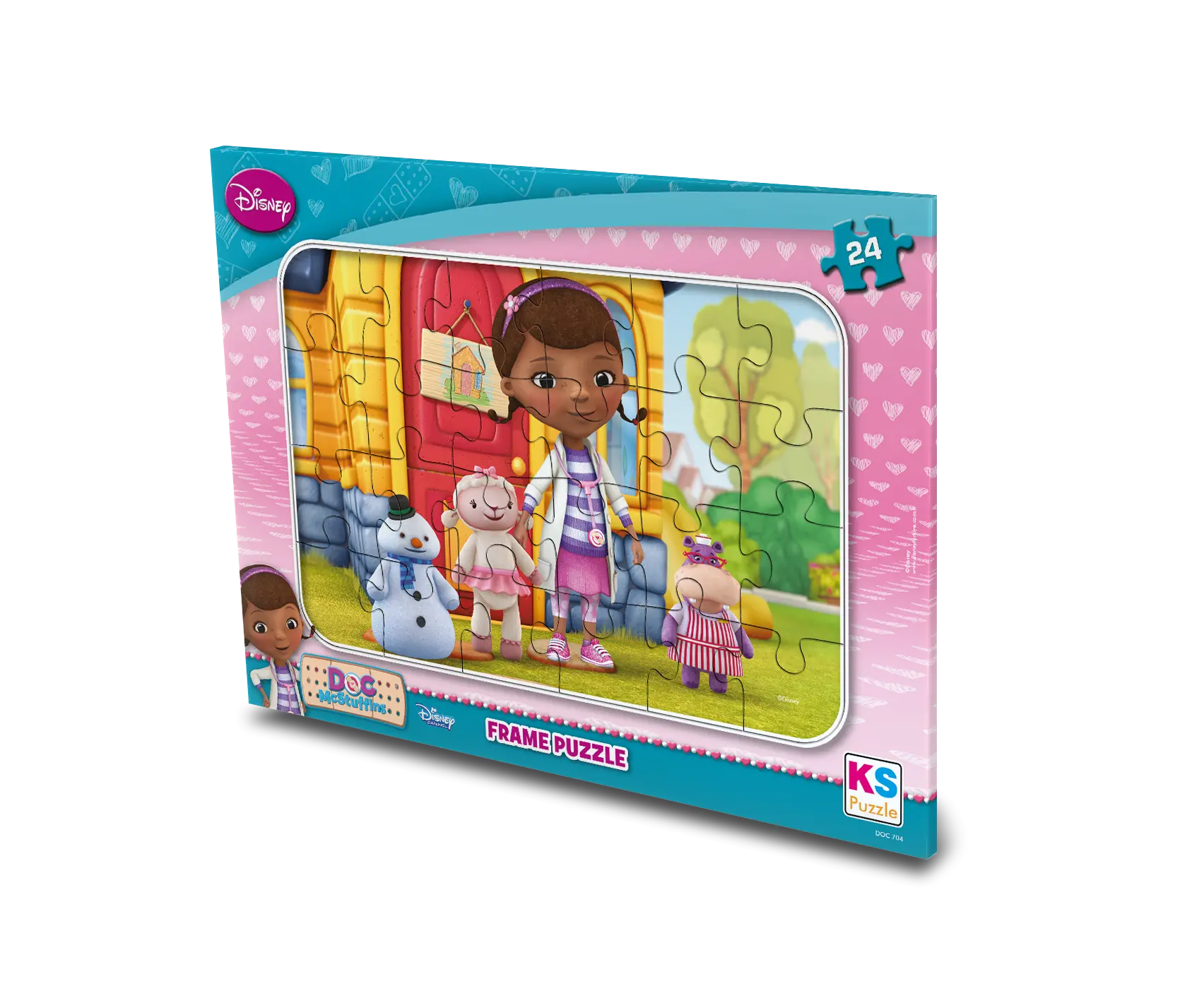 Doc MCStuffins Frame Puzzle 24 Parça