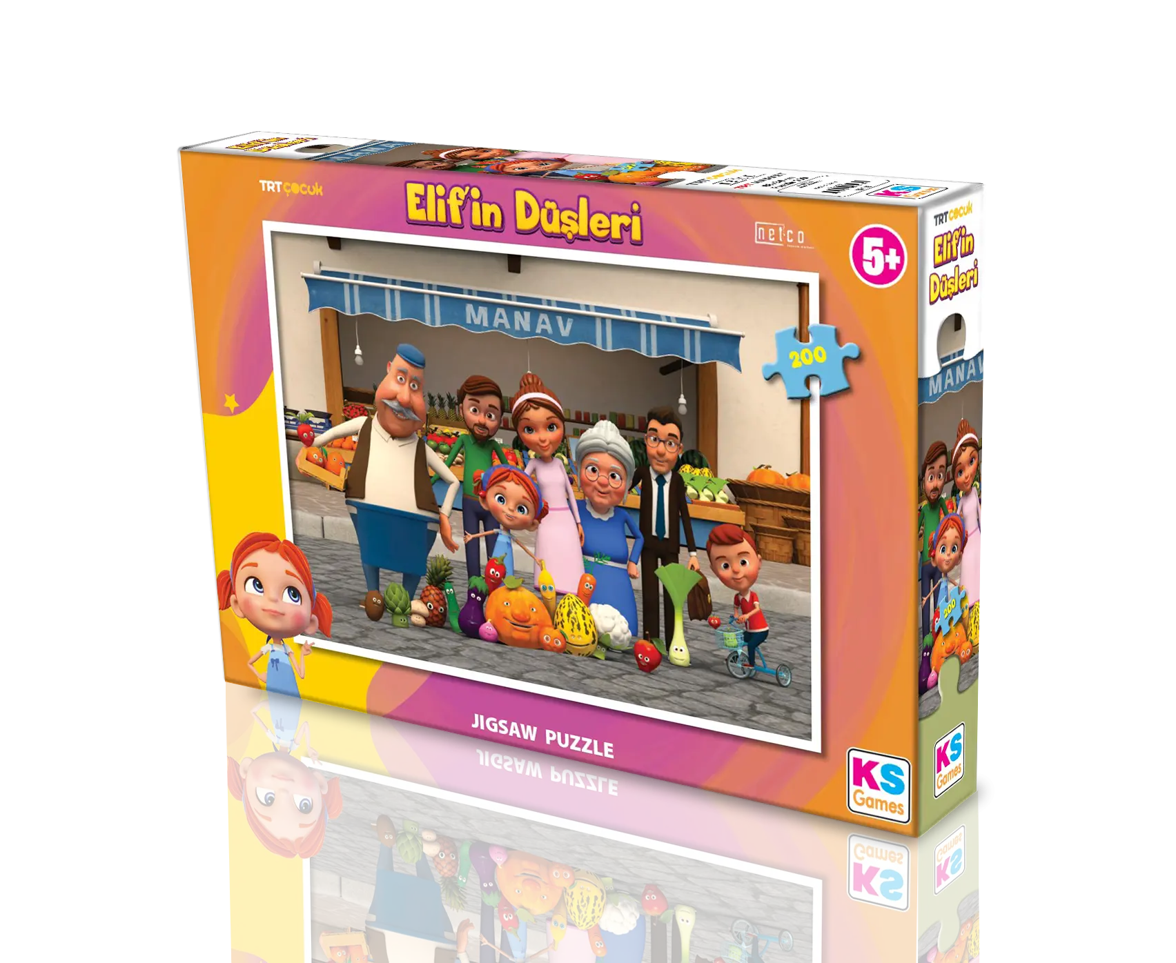 Elifin Düşleri 200 Parça Puzzle