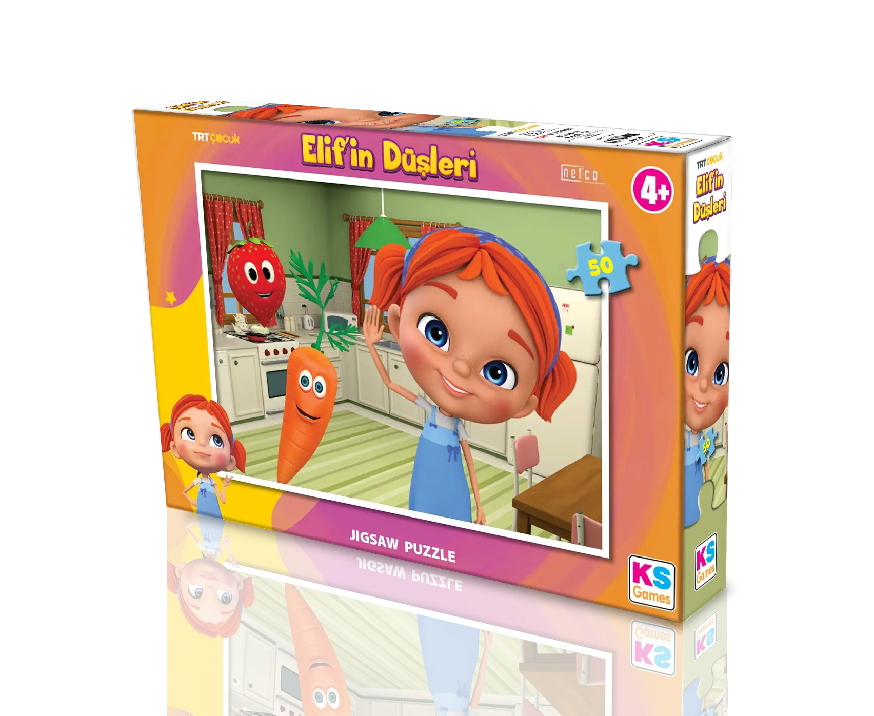 Elifin Düşleri 50 Parça Puzzle