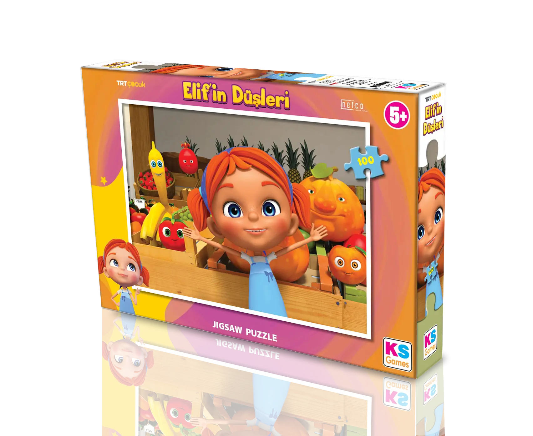 Elifin Düşleri 100 Parça Puzzle
