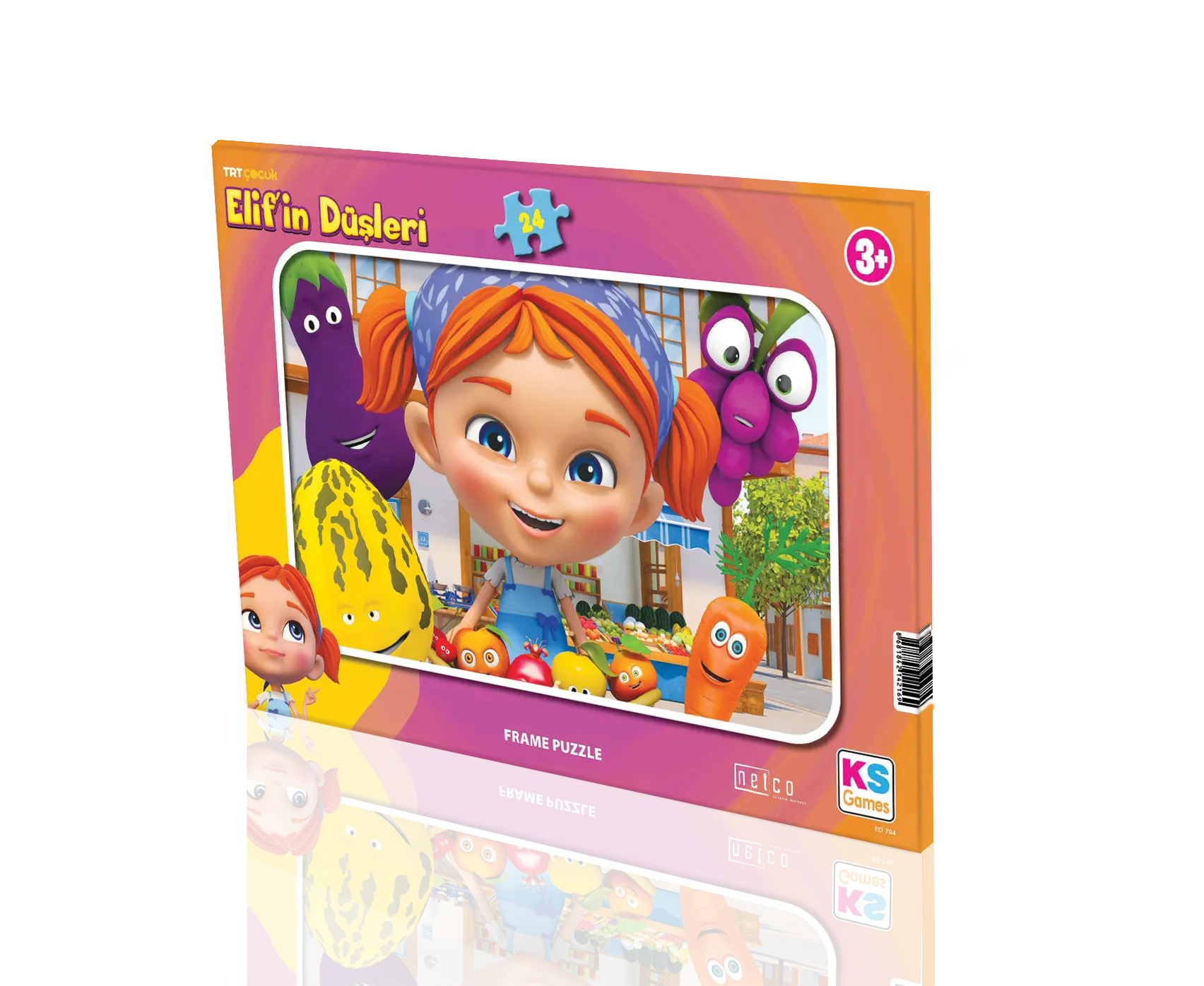 Elifin Düşleri Frame Puzzle 24 Parça