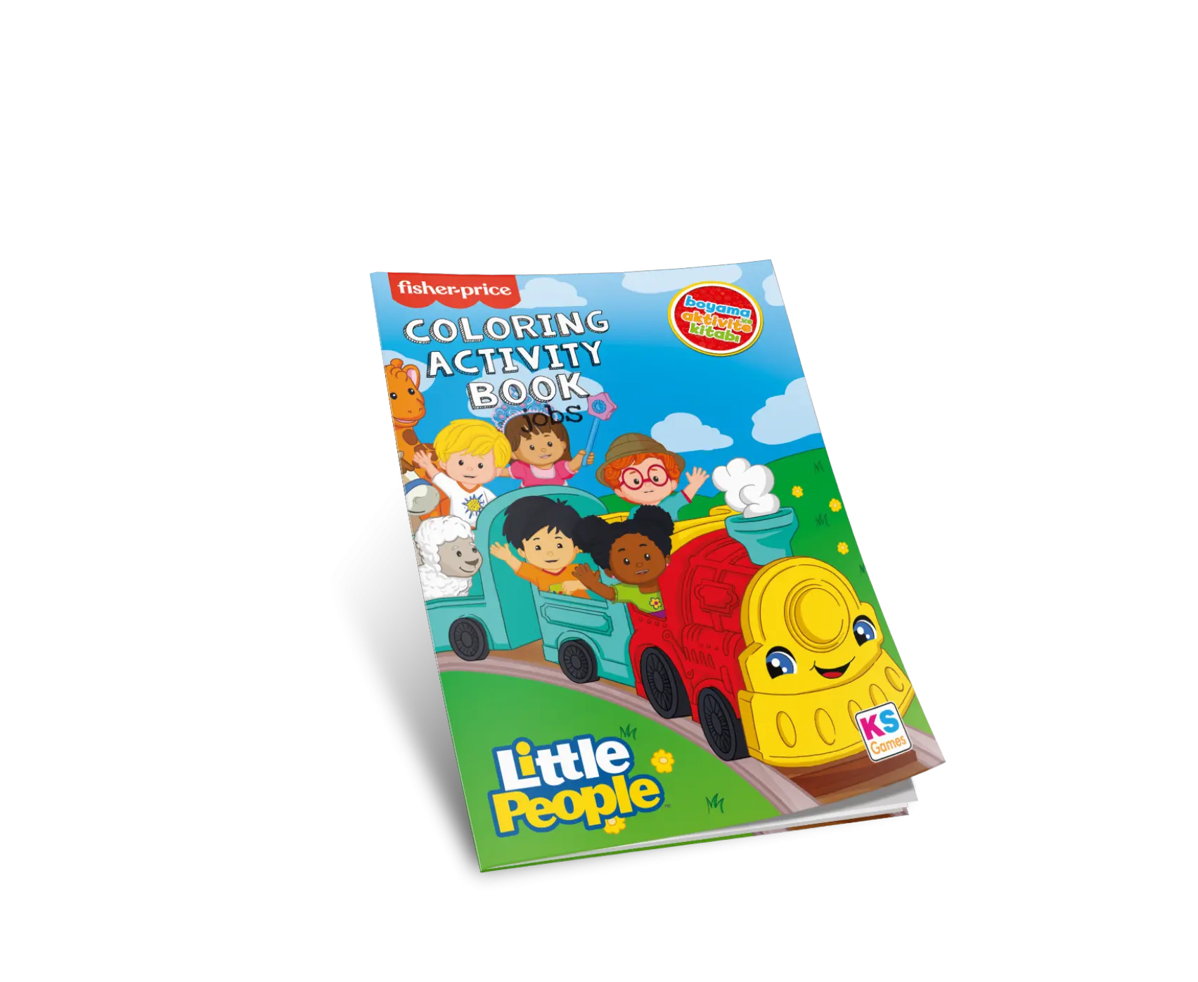 Lıttle People Colorıng Actıvıty Book Jobs