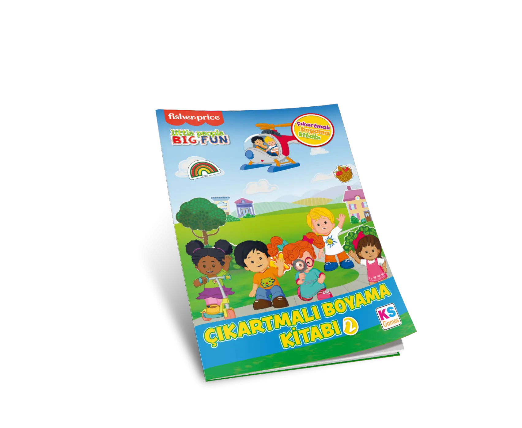 Lıttle People Colorıng Stıcker Book 2
