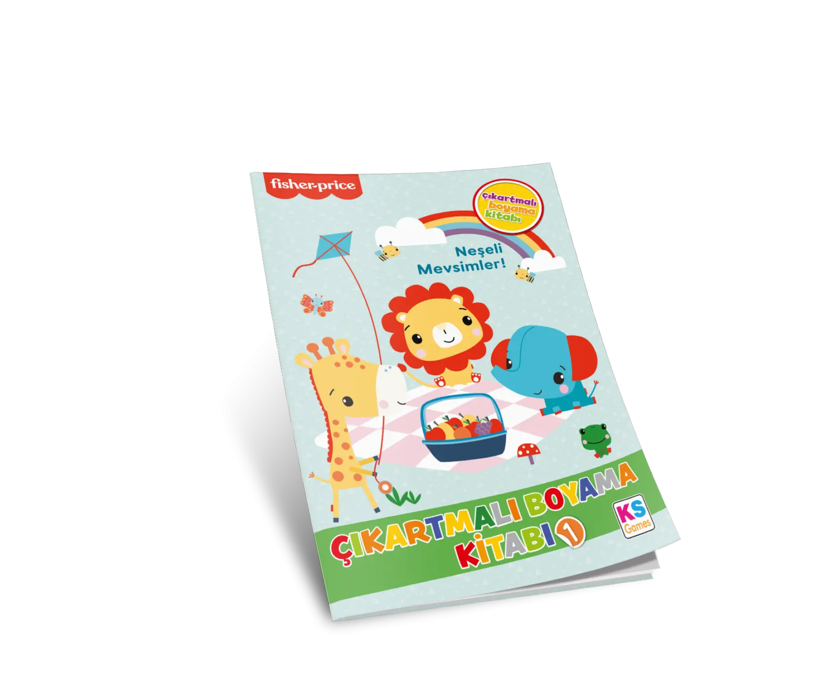 Fısher Prıce Colorıng Stıcker Book 1 Neşeli Mevsimler