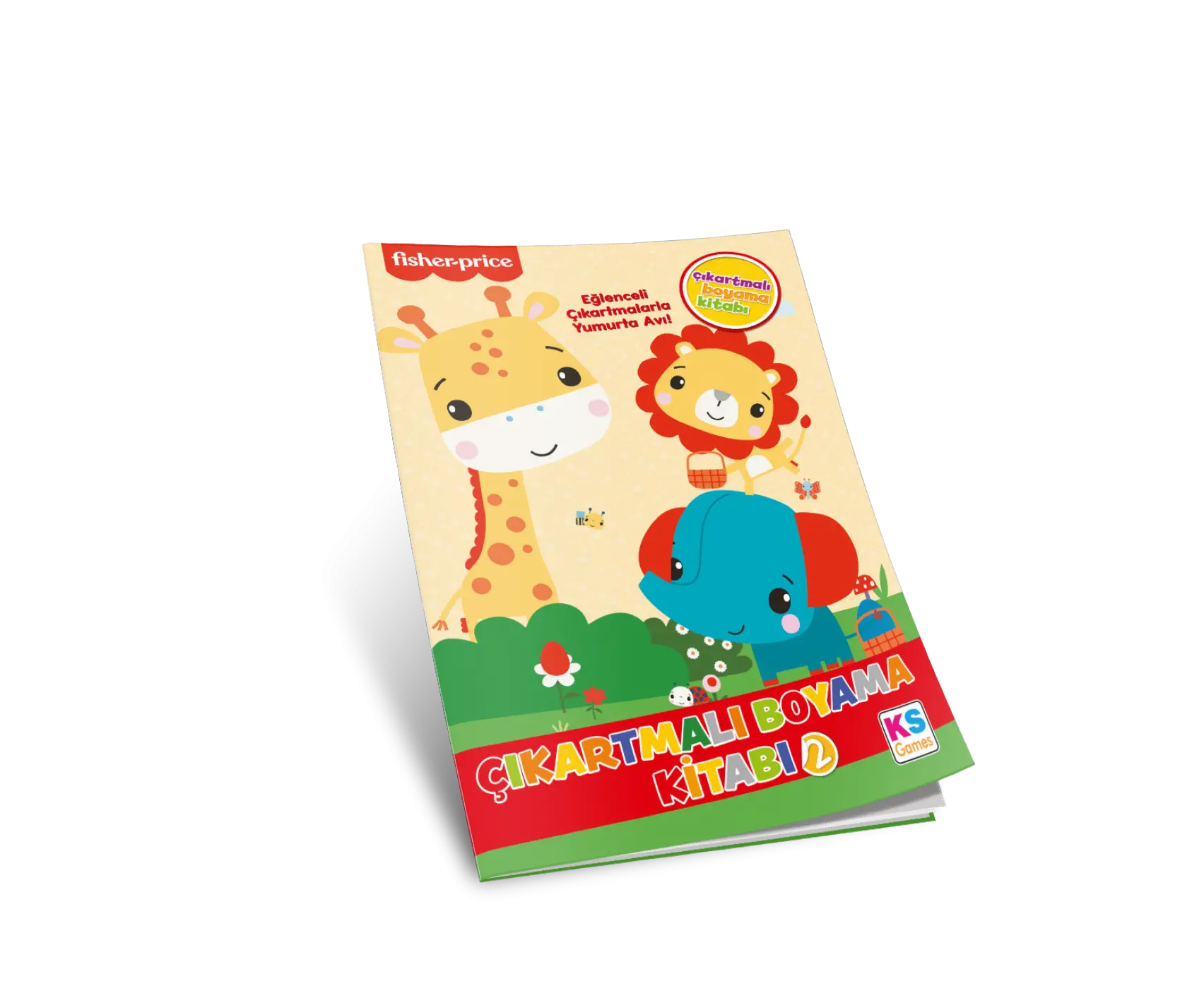 Fısher Prıce Colorıng Stıcker Book 2 Yumurta Avı