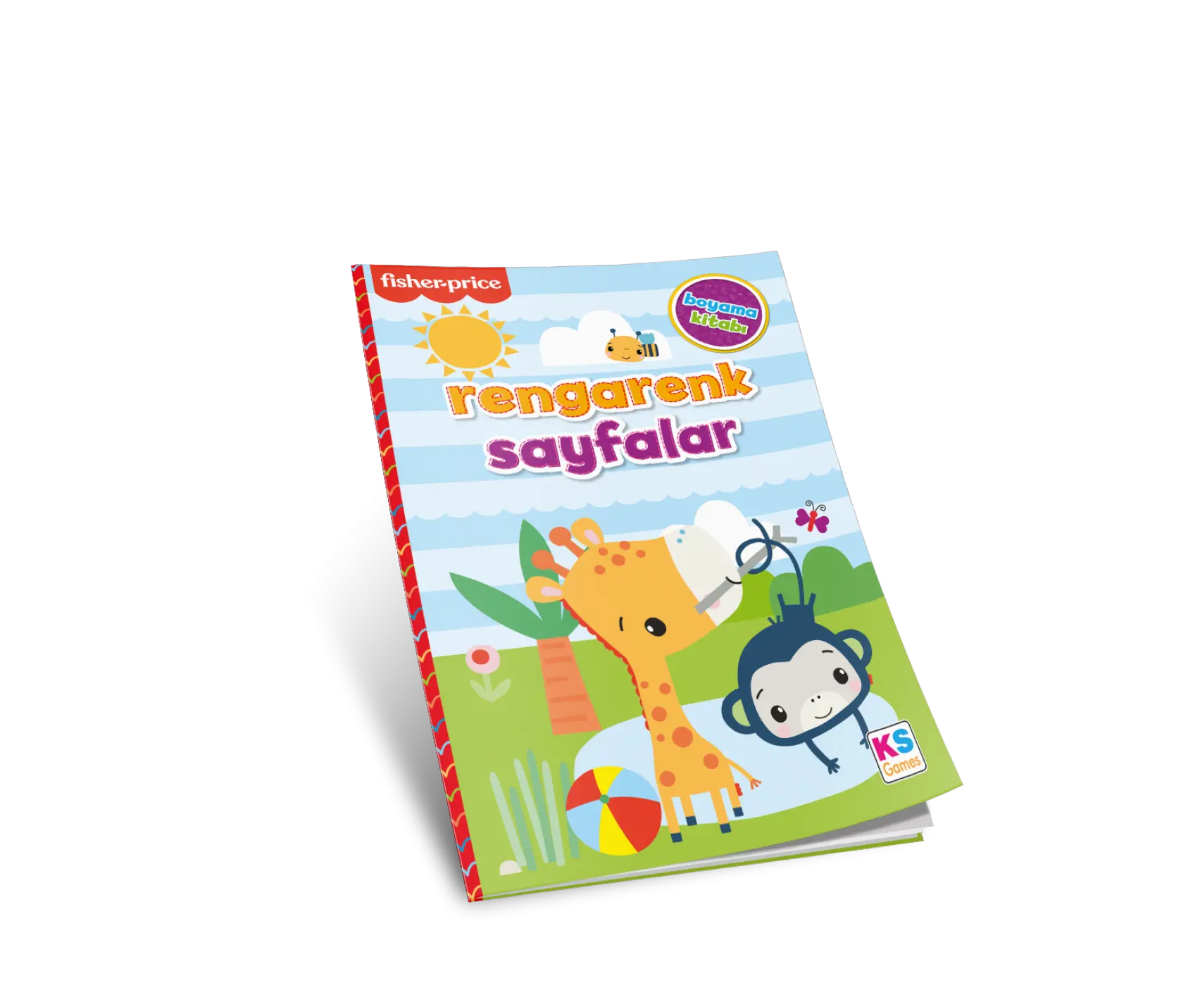 Fısher Prıce Colorıng Book Hayvanlarla Boyama 2