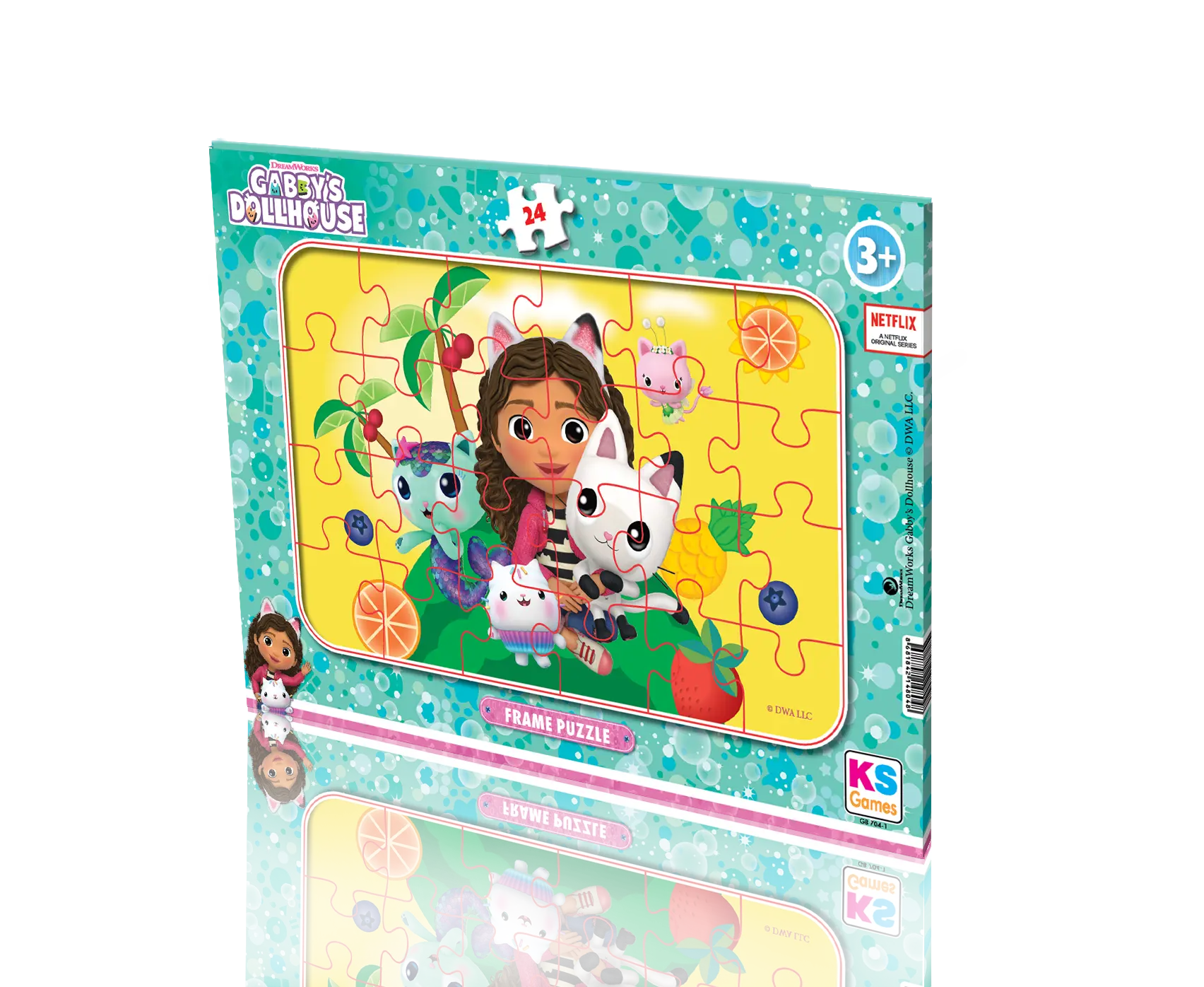 Gabby Dollhouse Frame Puzzle Model 2