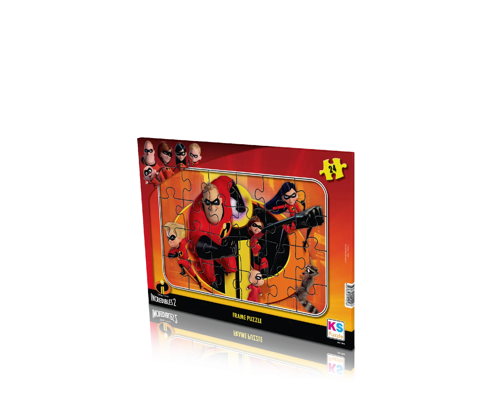 Incredıbles Frame Puzzle 24 Parça