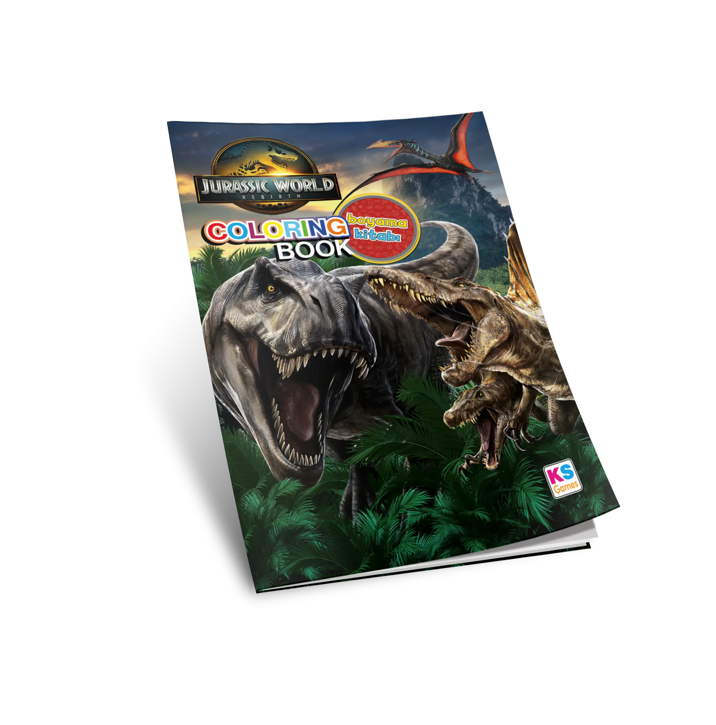 Jurrasic World Boyama Kitabı