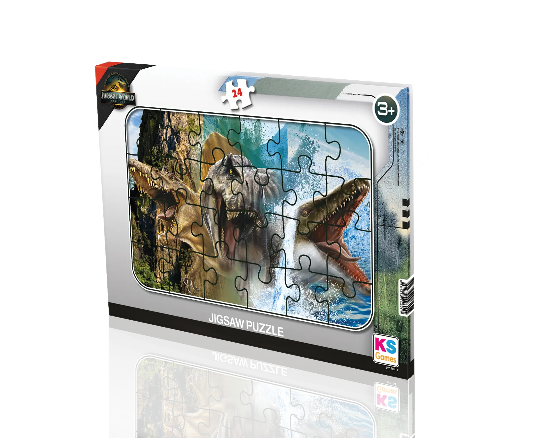 Jurrasic World Rebirth Frame Puzzle Model 1