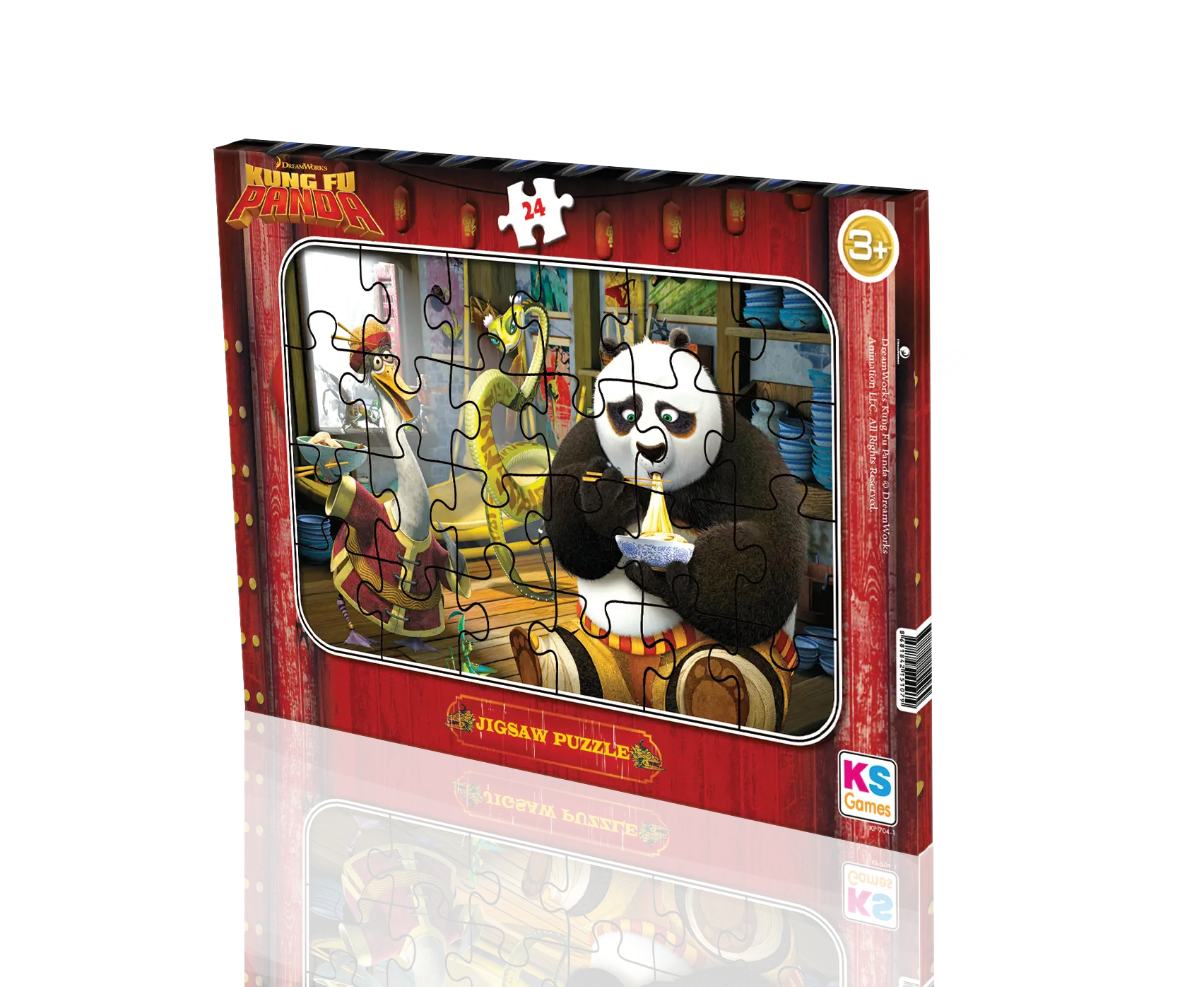 Kung Fu Panda Frame Puzzle Model 2