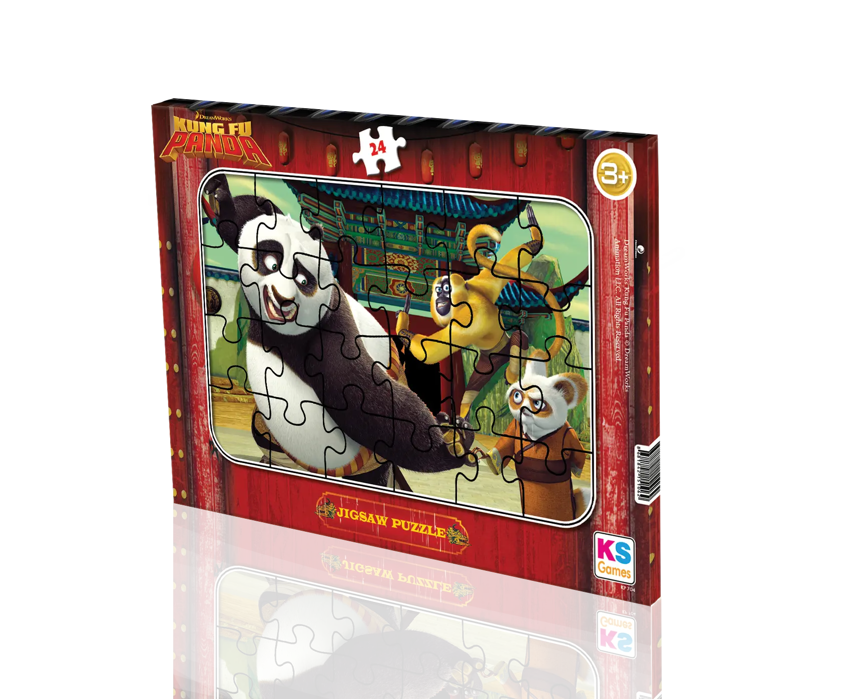 Kung Fu Panda Frame Puzzle Model 1