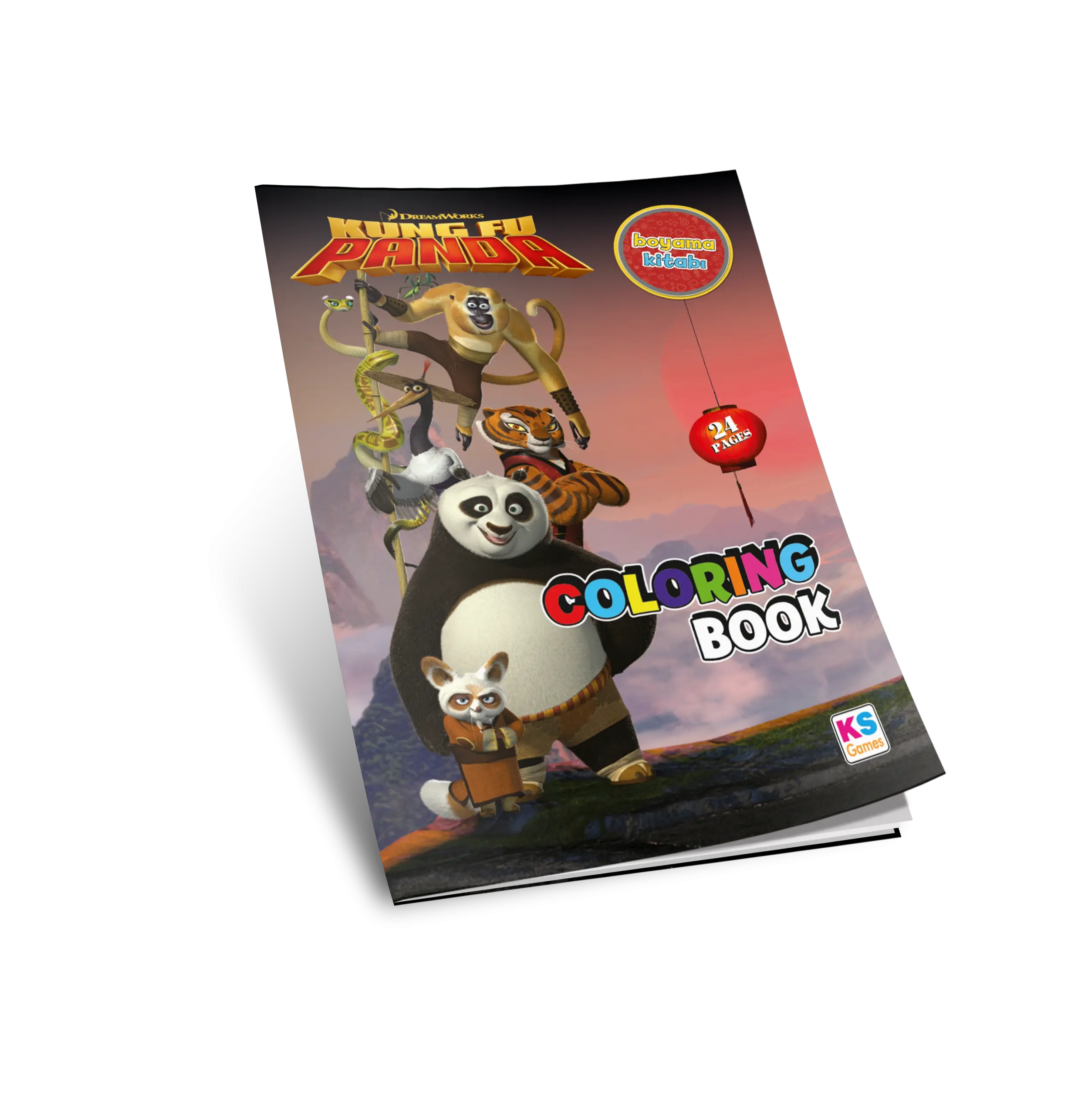 Kung Fu Panda Boyama Kitabı