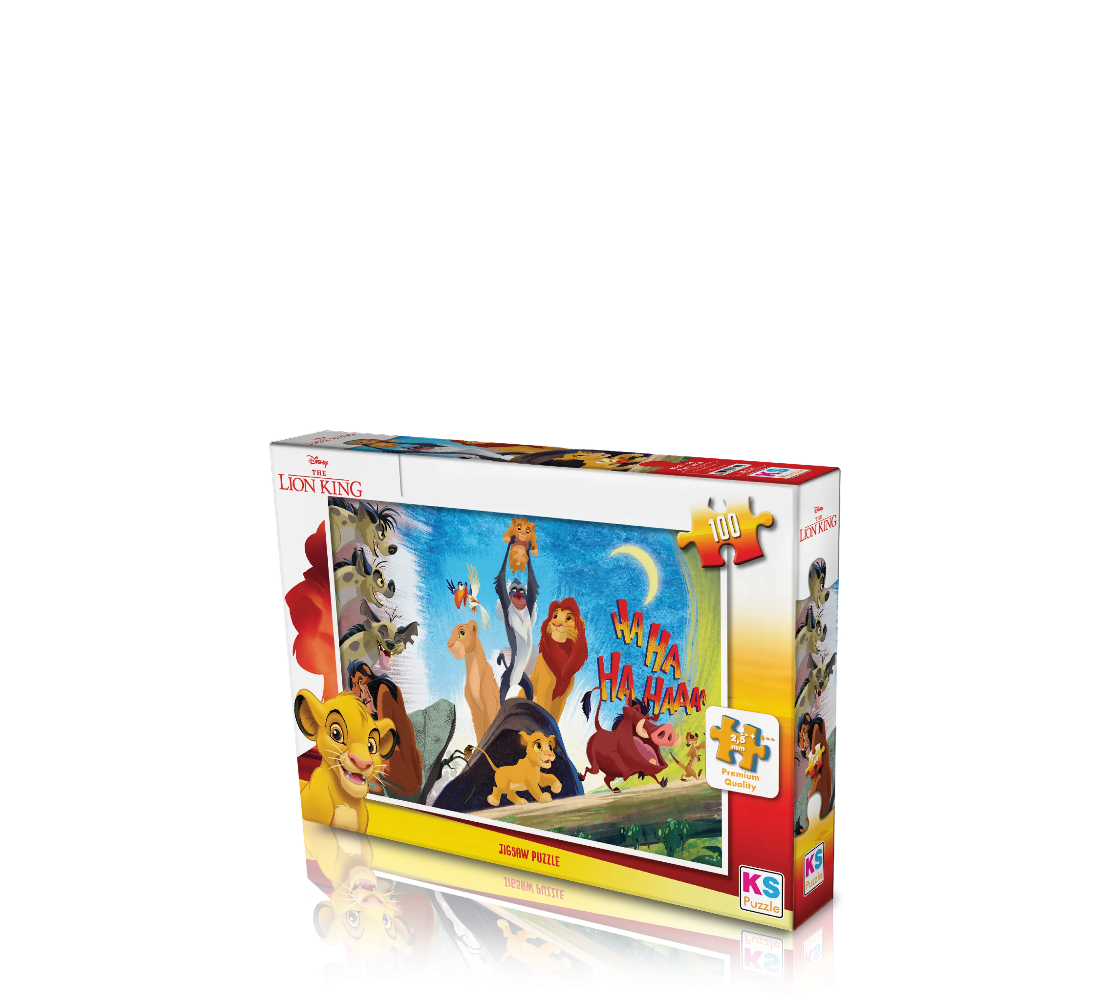 Lion King 100 Parça Puzzle