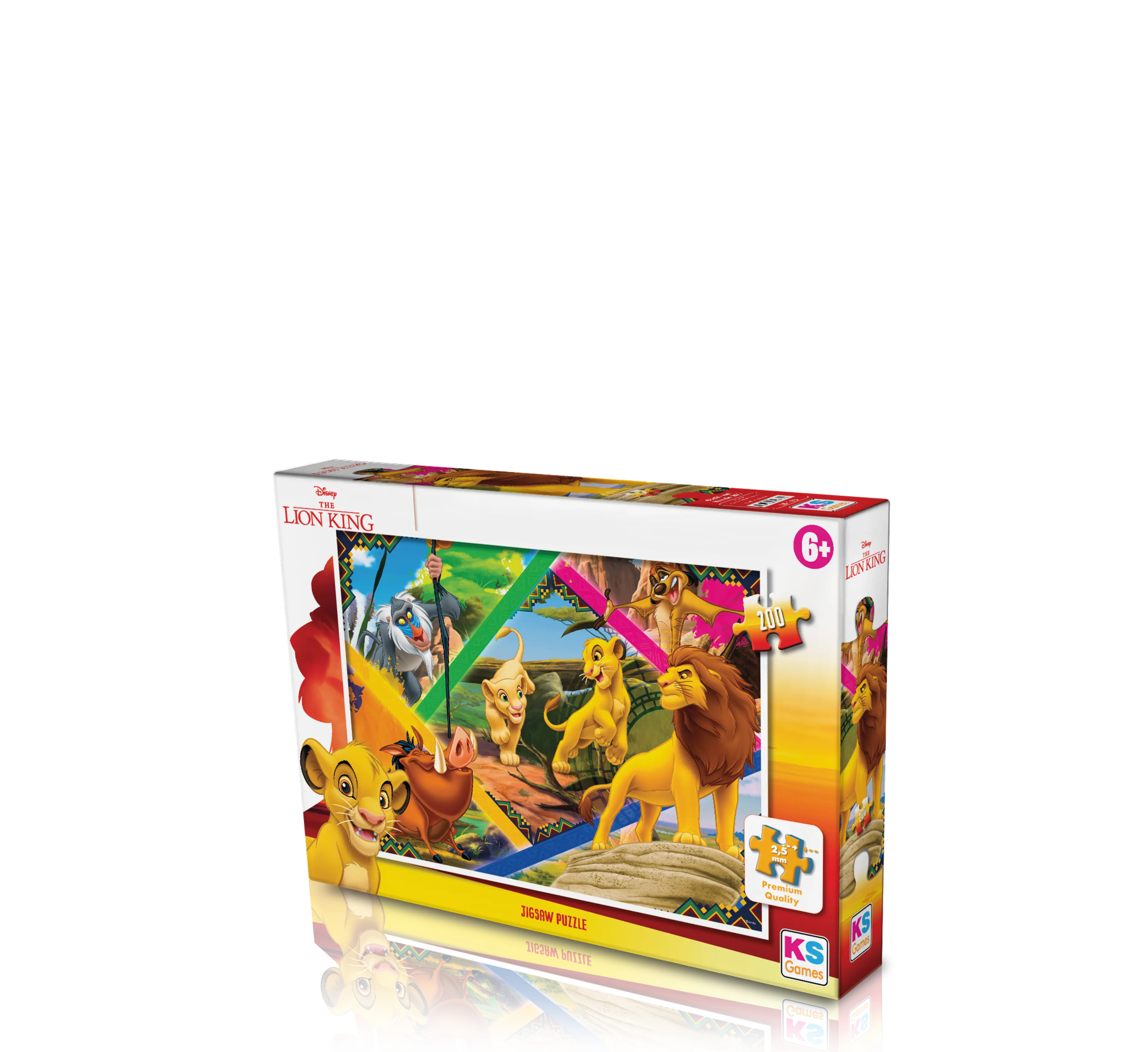 Lion King 200 Parça Puzzle
