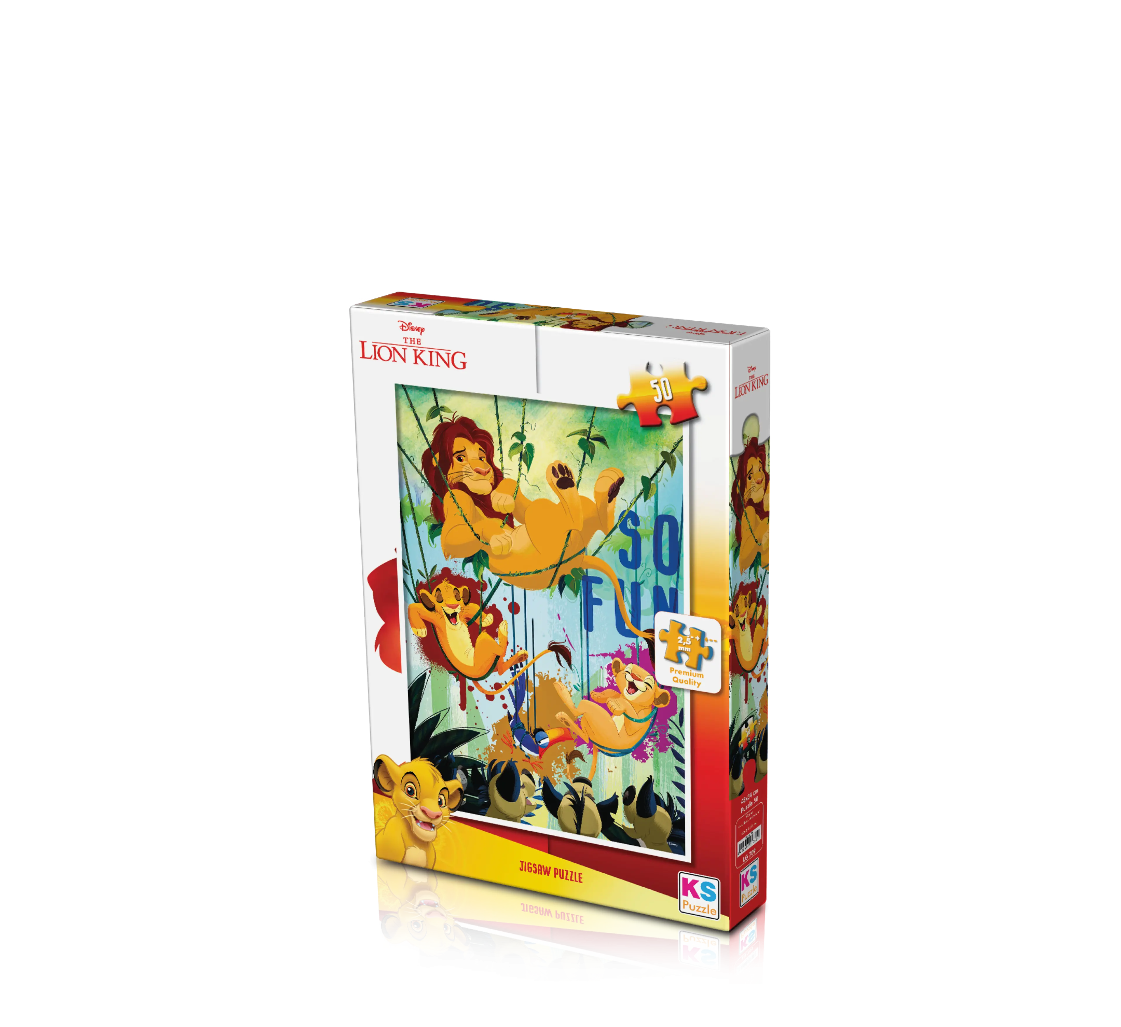 Lion King 50 Parça Puzzle