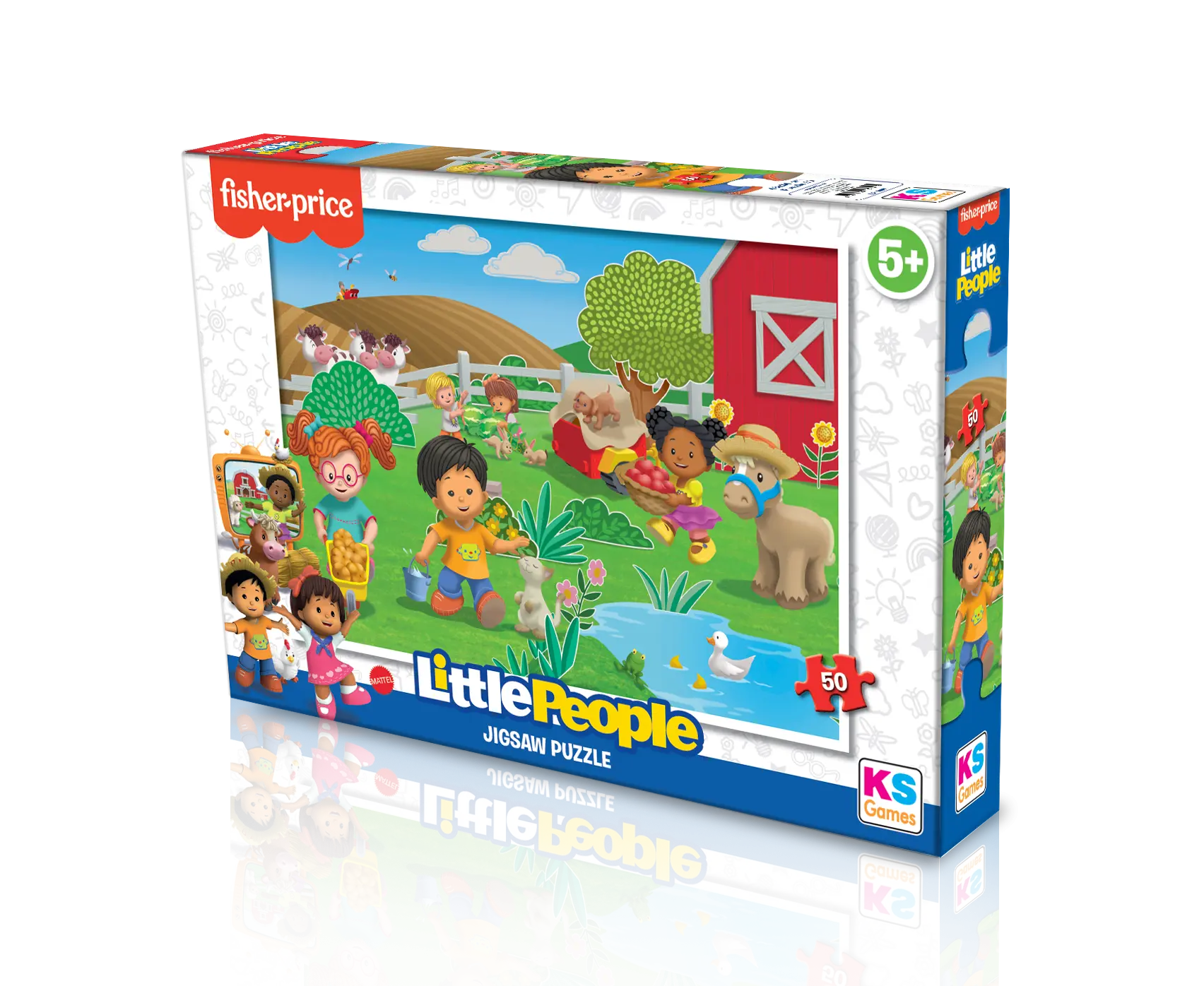Little People 50 Parça Puzzle
