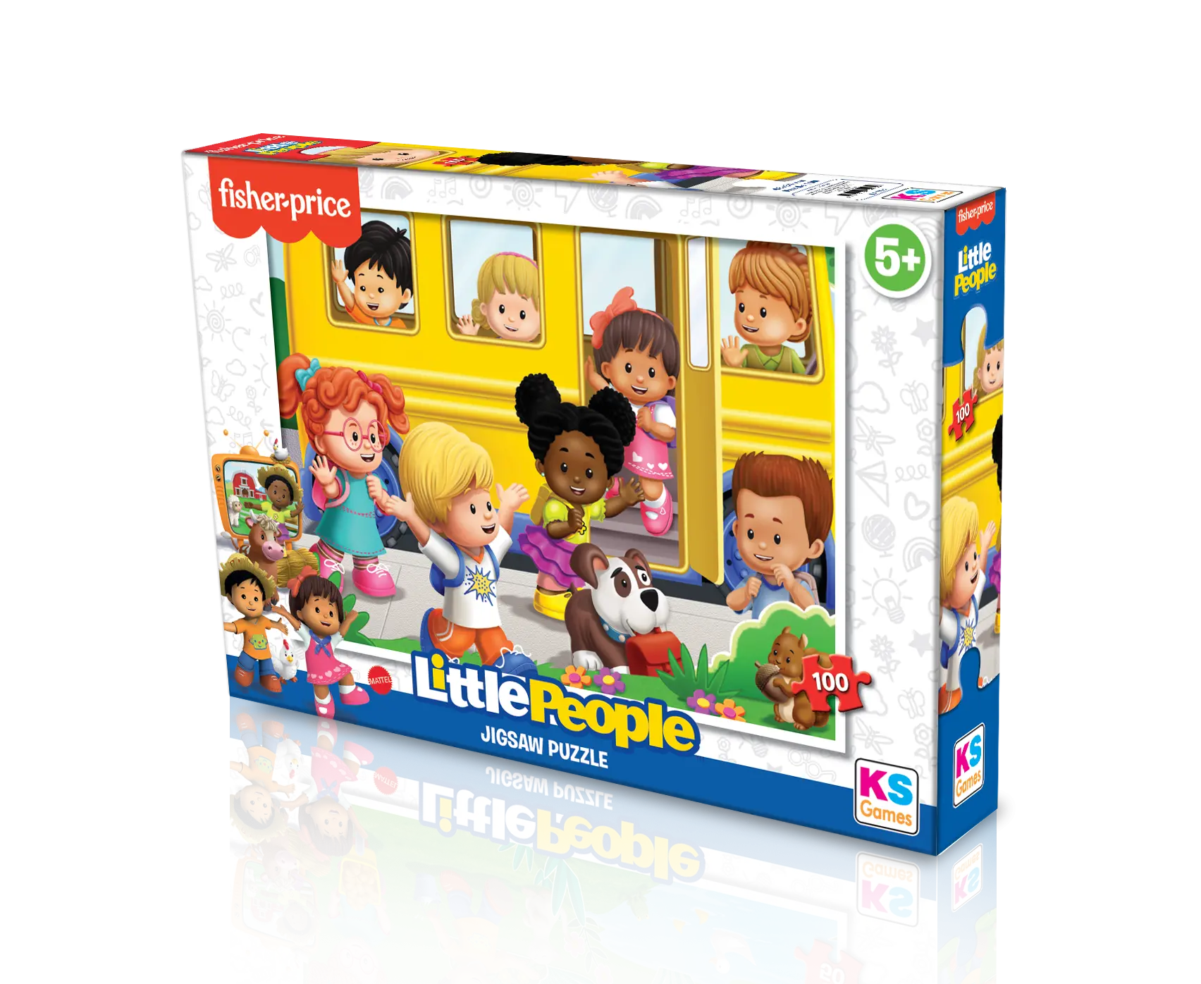 Little People 100 Parça Puzzle
