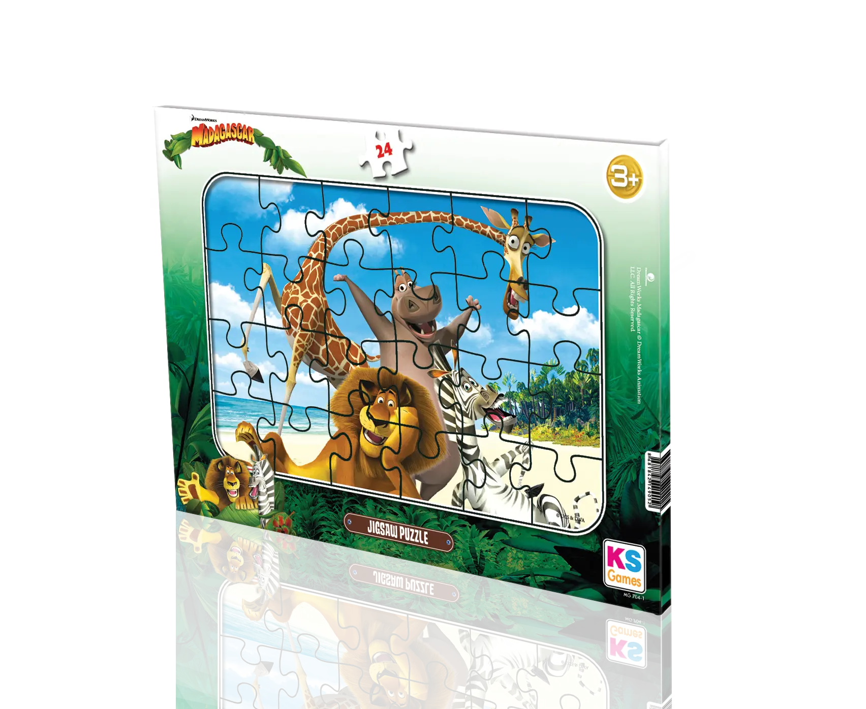 Madagascar Frame Puzzle Model 2