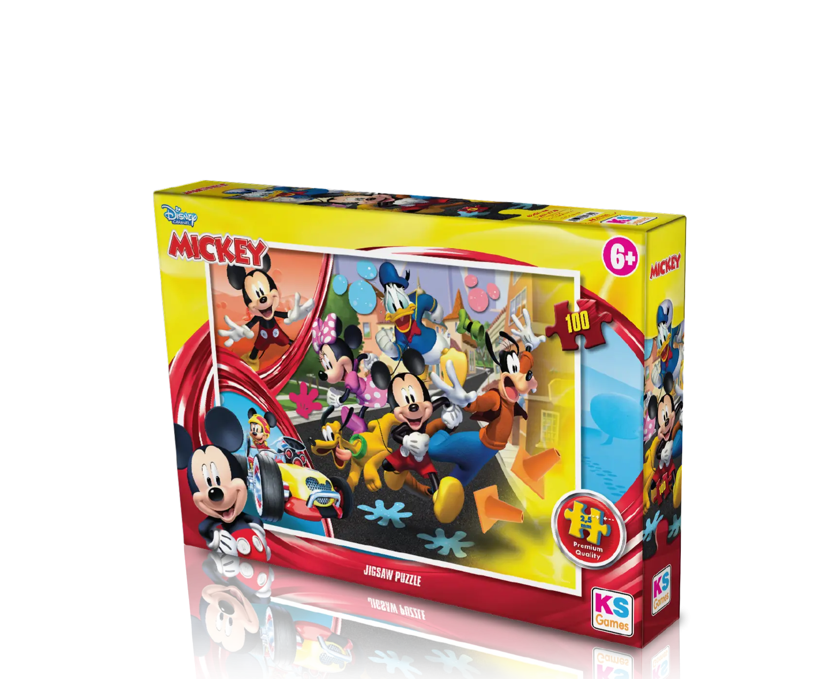Mickey Mouse 100 Parça Puzzle