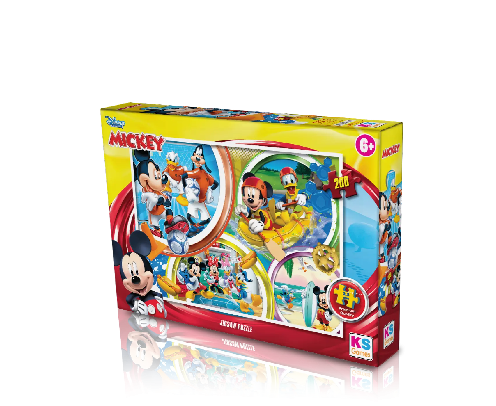 Mickey Mouse 200 Parça Puzzle
