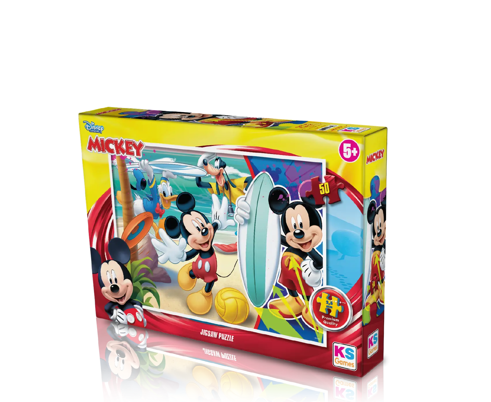 Mickey Mouse 50 Parça Puzzle