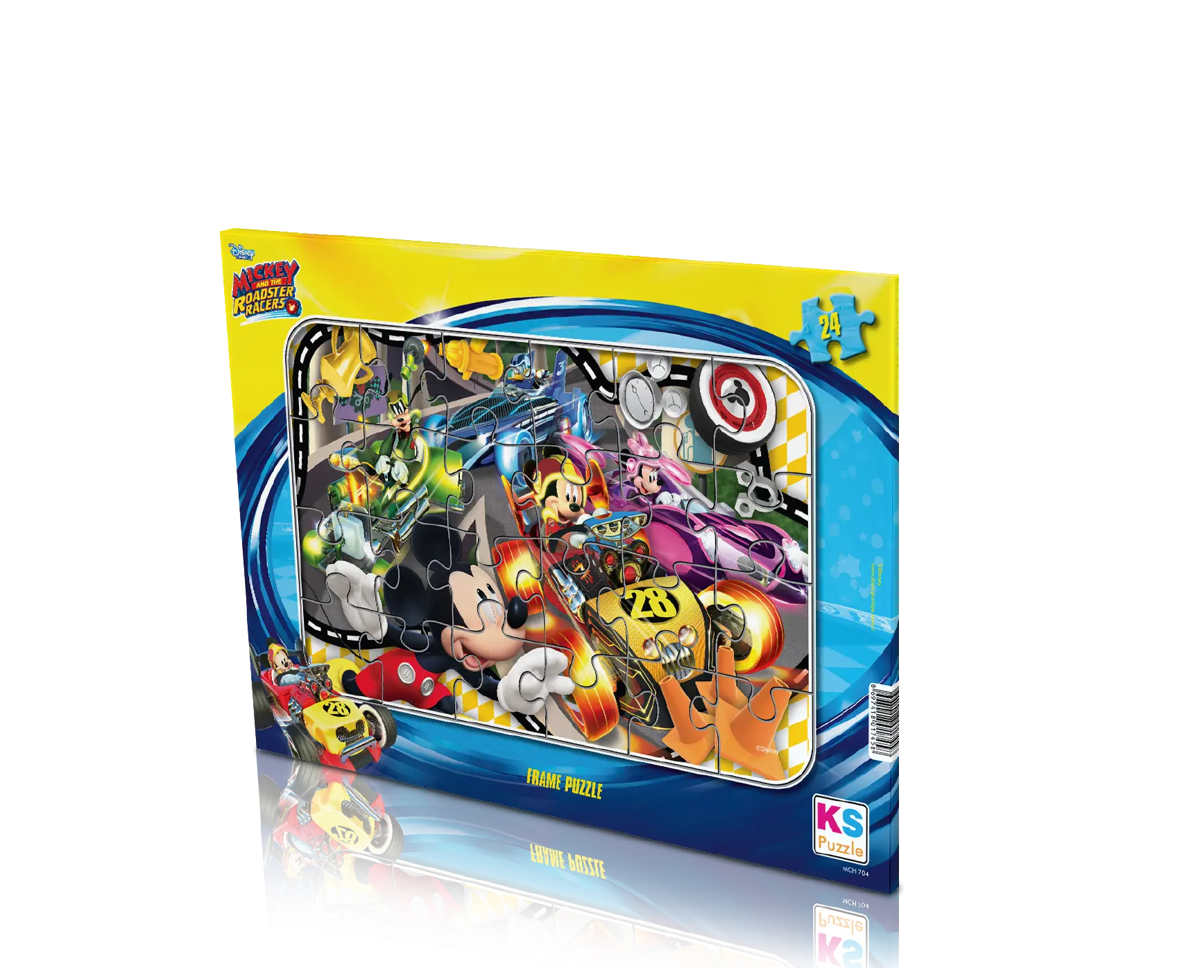 Mickey Mouse Frame Puzzle 24 Parça