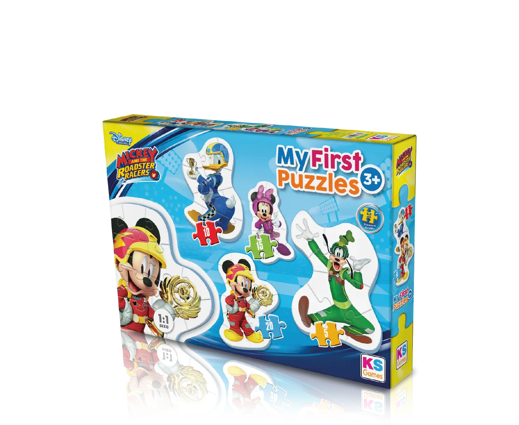 MyFirst CutOut Puzzles 4in1 Mickey Mouse