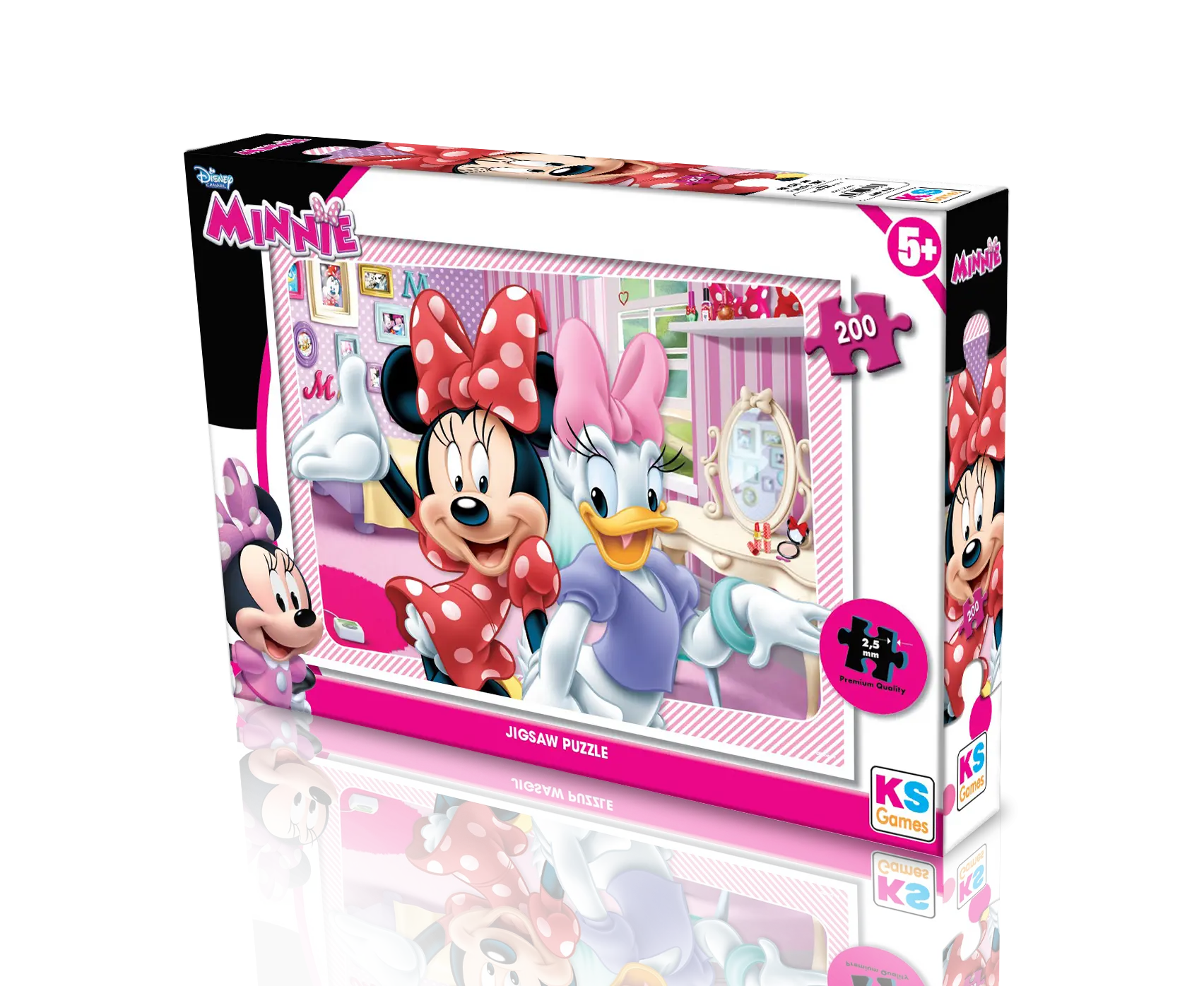 Minnie Mouse 200 Parça Puzzle
