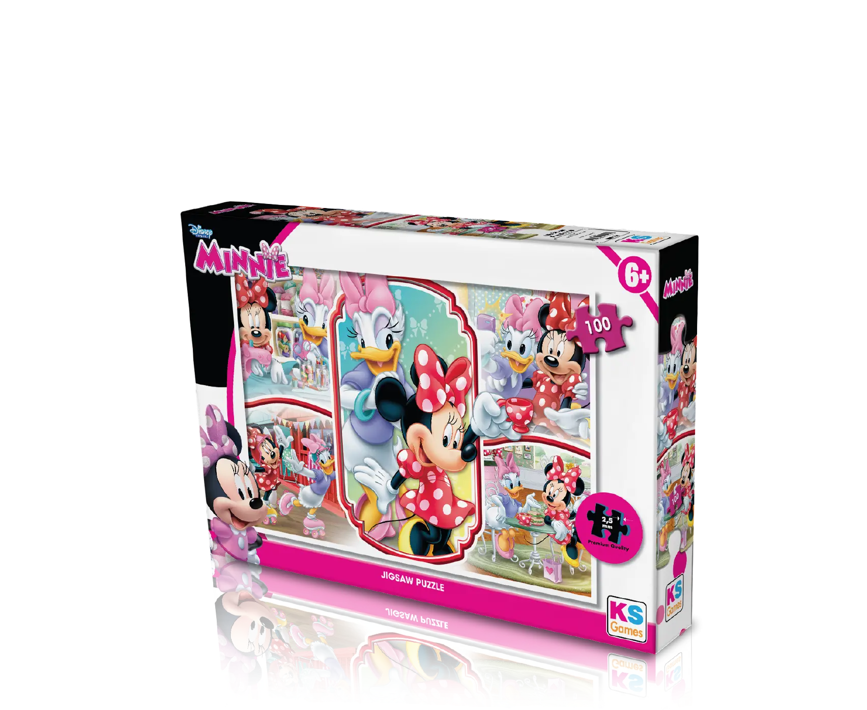 Minnie Mouse 100 Parça Puzzle