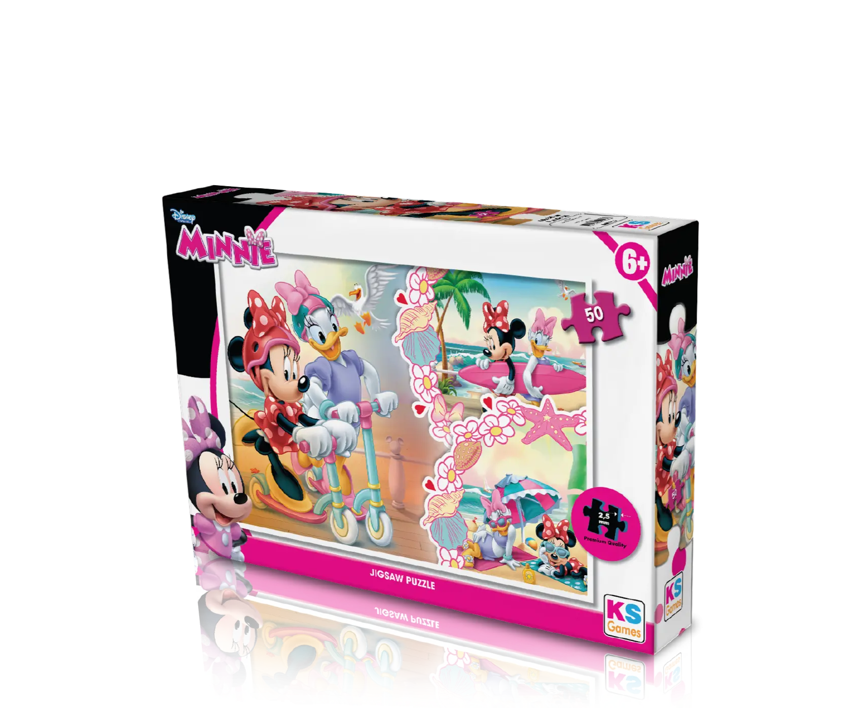 Minnie Mouse 50 Parça Puzzle